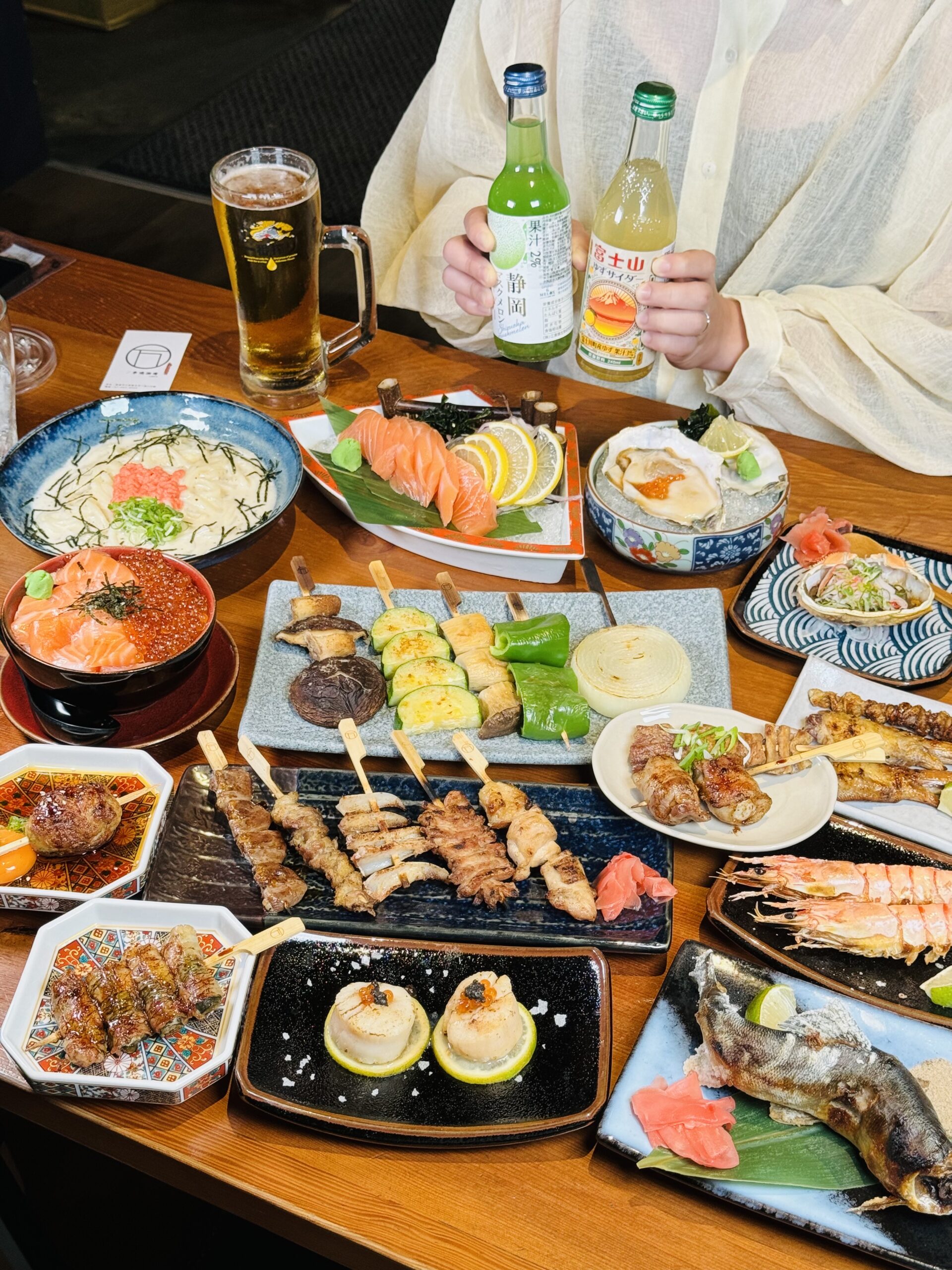 高雄後驛商圈『万x串燒酒場』超爆棚 燒鳥系列必點 生啤半價 @高雄美食底對