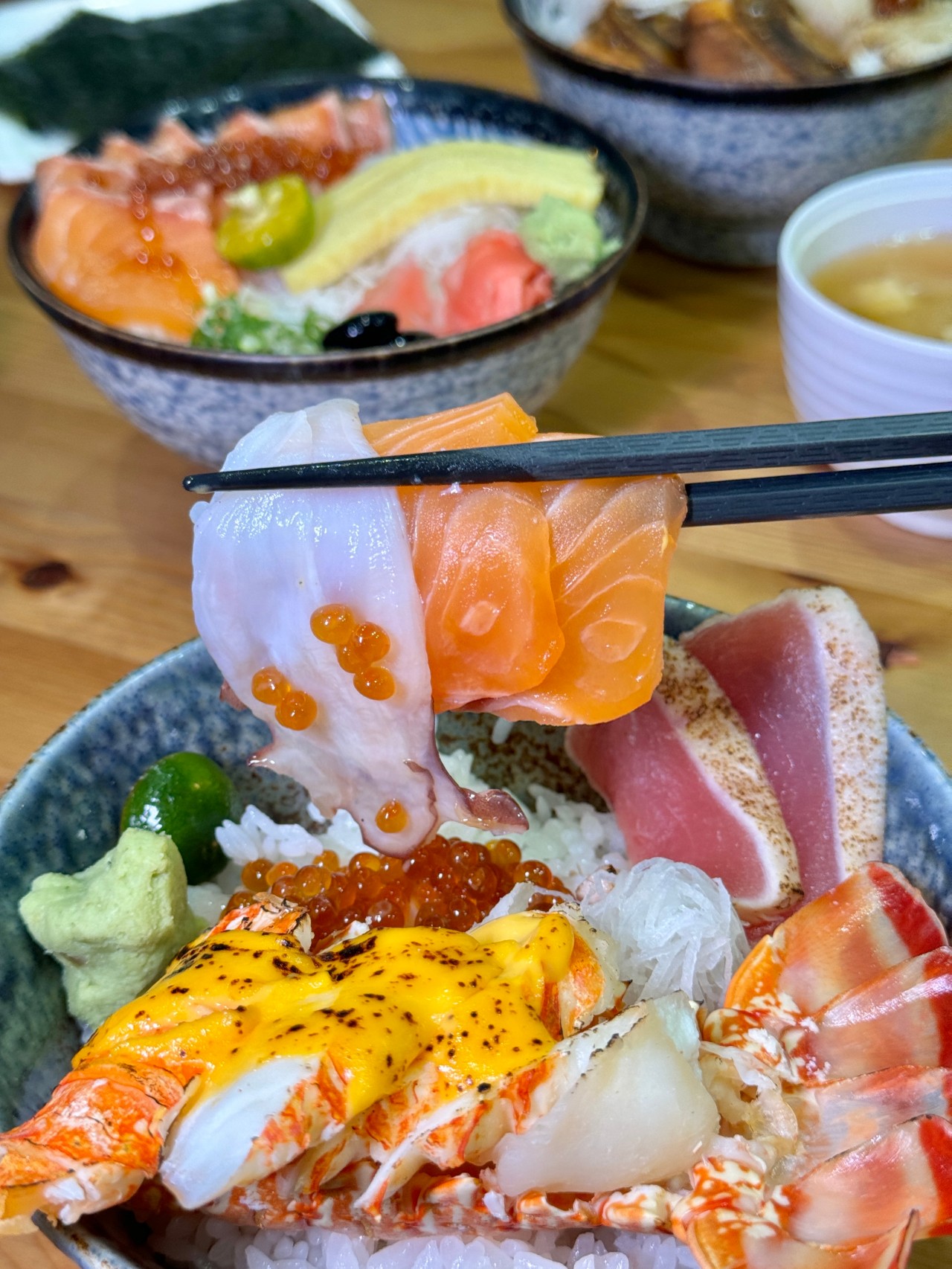 信不信！不到500元就可以吃到龍蝦丼飯『全心丼飯』選擇最多口味最多的平價丼飯專賣 @高雄美食底對