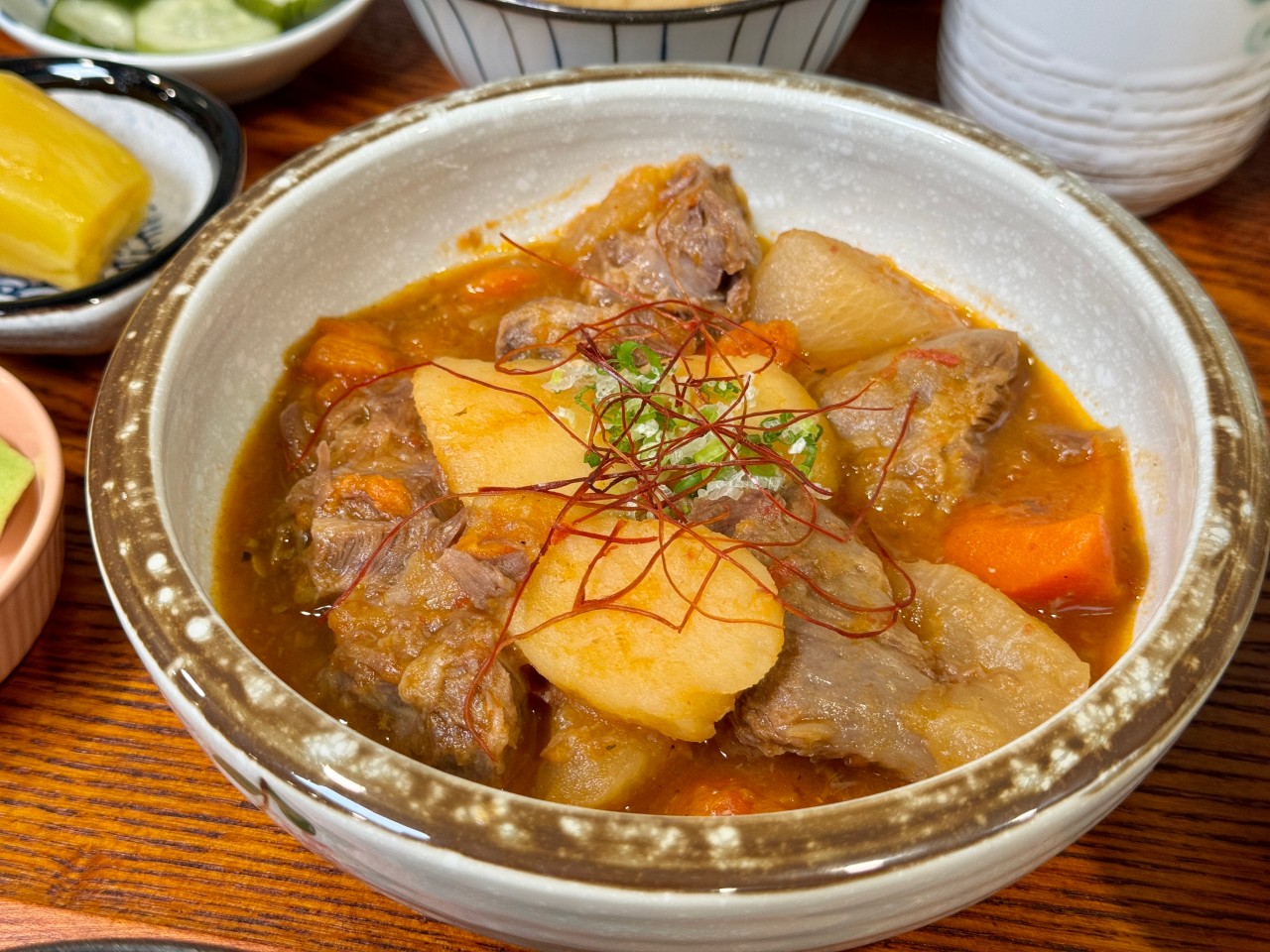 (有菜單)榮總附近很有溫度日式定食店『踱啊踱啊·創意手作定食』推薦蕃茄燉煮牛 松阪西京燒 @高雄美食底對