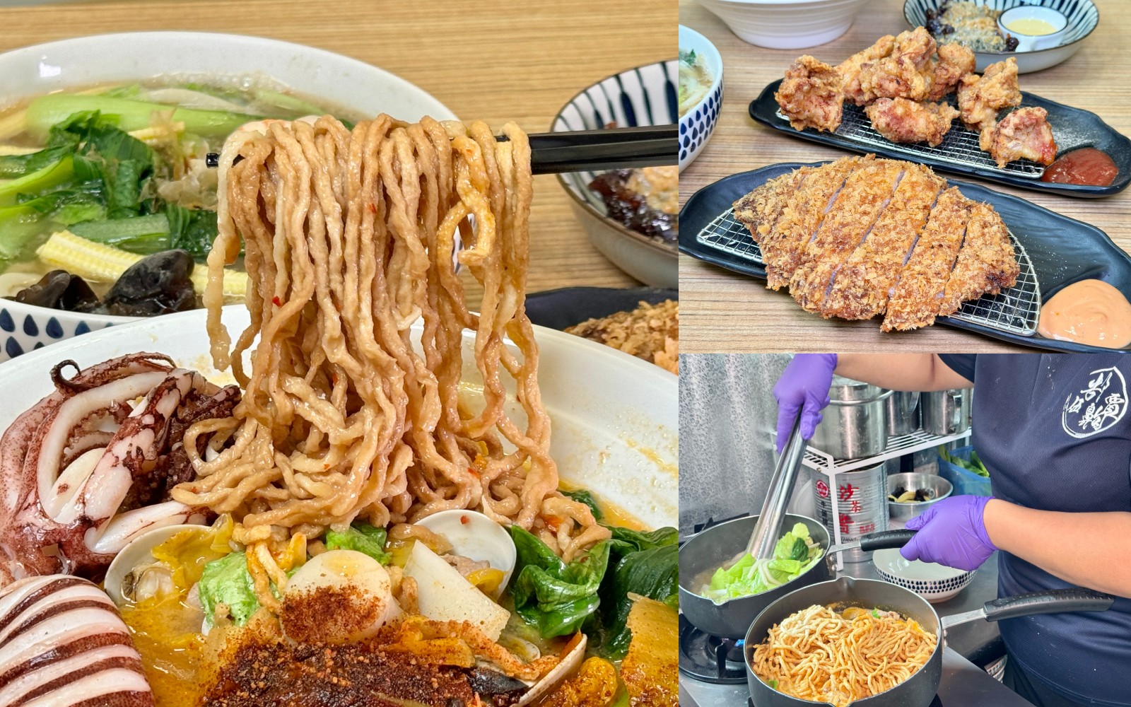 鳳山鍋燒意麵『伍郜齁賈』不便宜！但生意超好～海鮮配料無火鍋料 @高雄美食底對