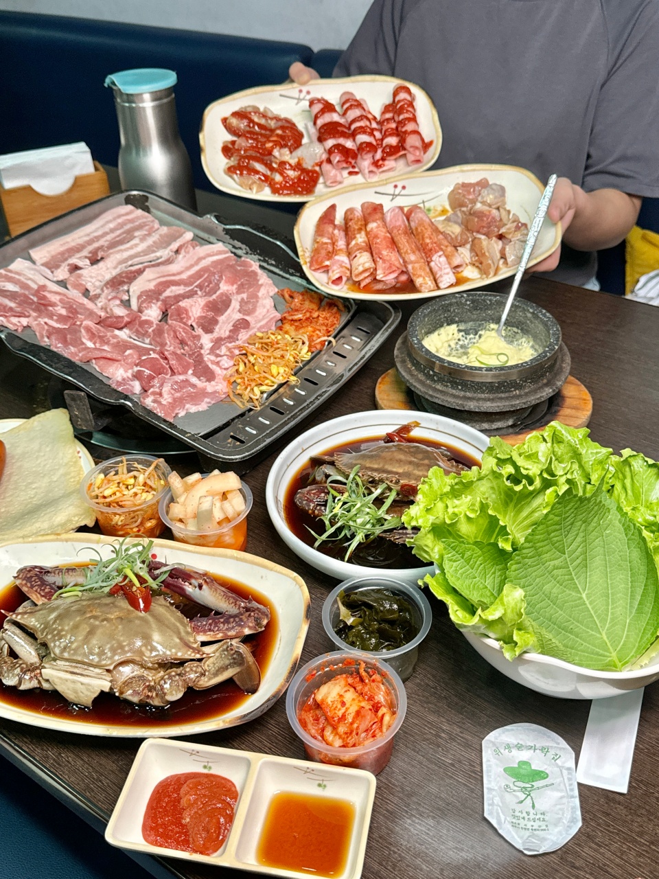 (最新菜單)高雄最划算韓國烤肉吃到飽！『韓國先生春川店』溫體五花肉爽爽吃 高雄醬蟹餐廳 @高雄美食底對