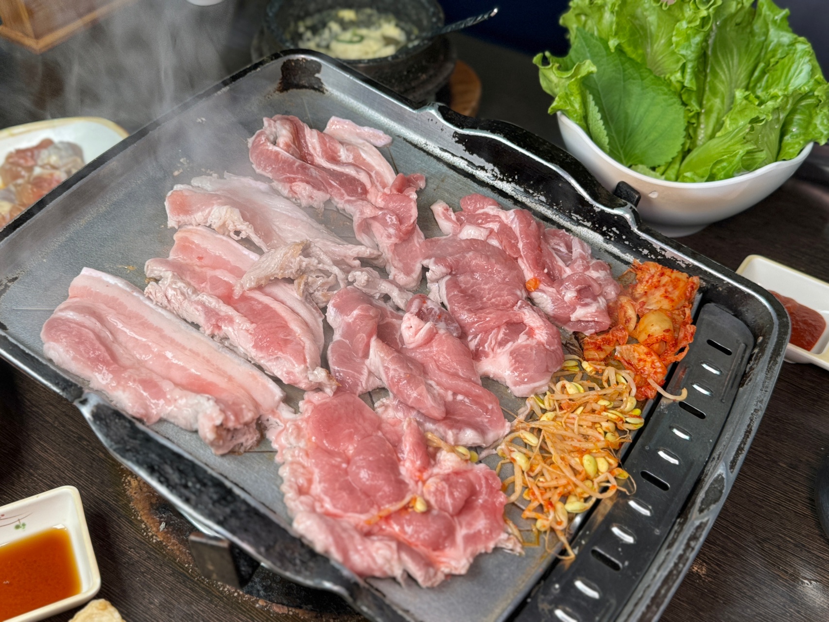 (最新菜單)高雄最划算韓國烤肉吃到飽！『韓國先生春川店』溫體五花肉爽爽吃 高雄醬蟹餐廳 @高雄美食底對