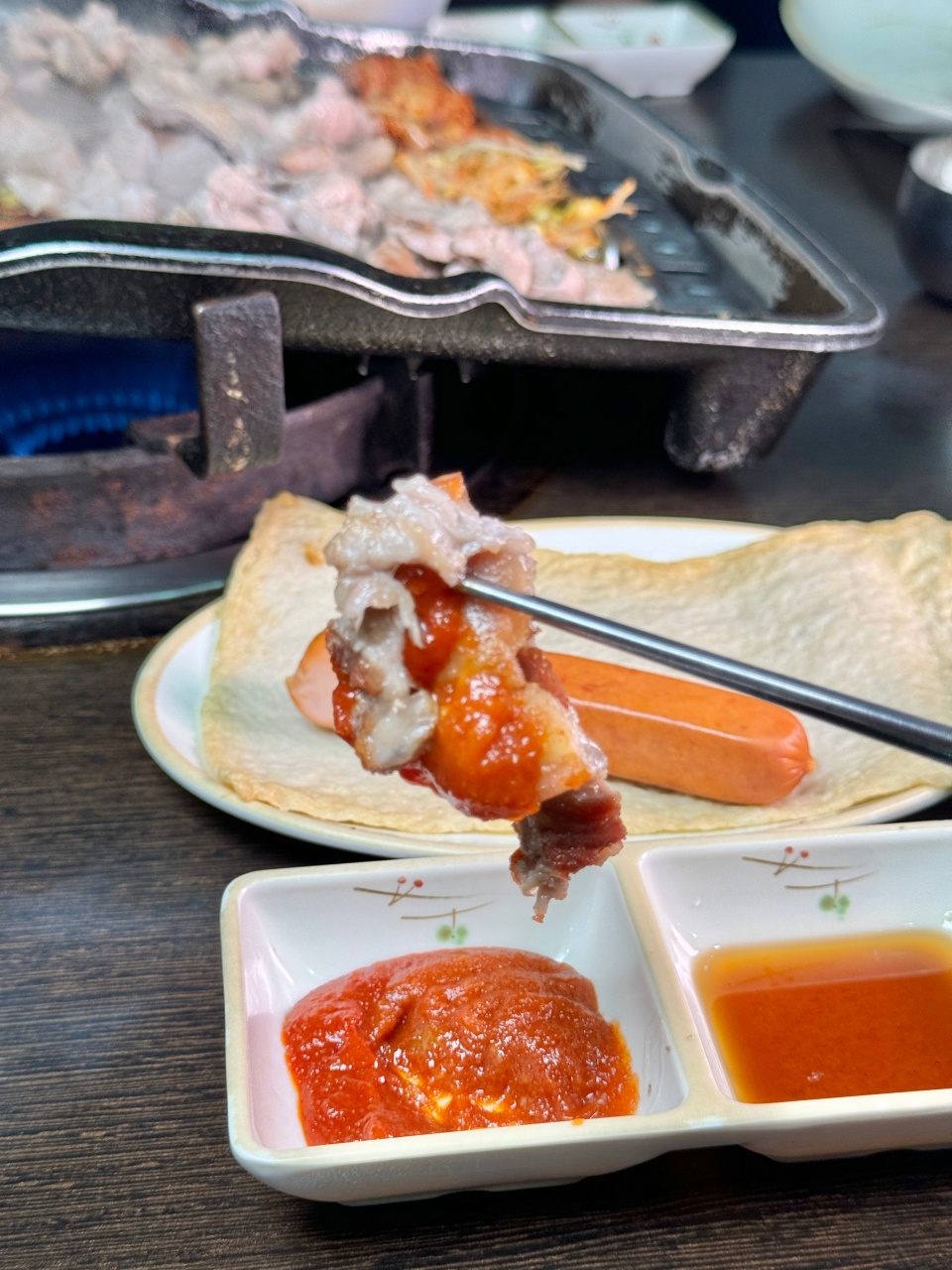 (最新菜單)高雄最划算韓國烤肉吃到飽！『韓國先生春川店』溫體五花肉爽爽吃 高雄醬蟹餐廳 @高雄美食底對