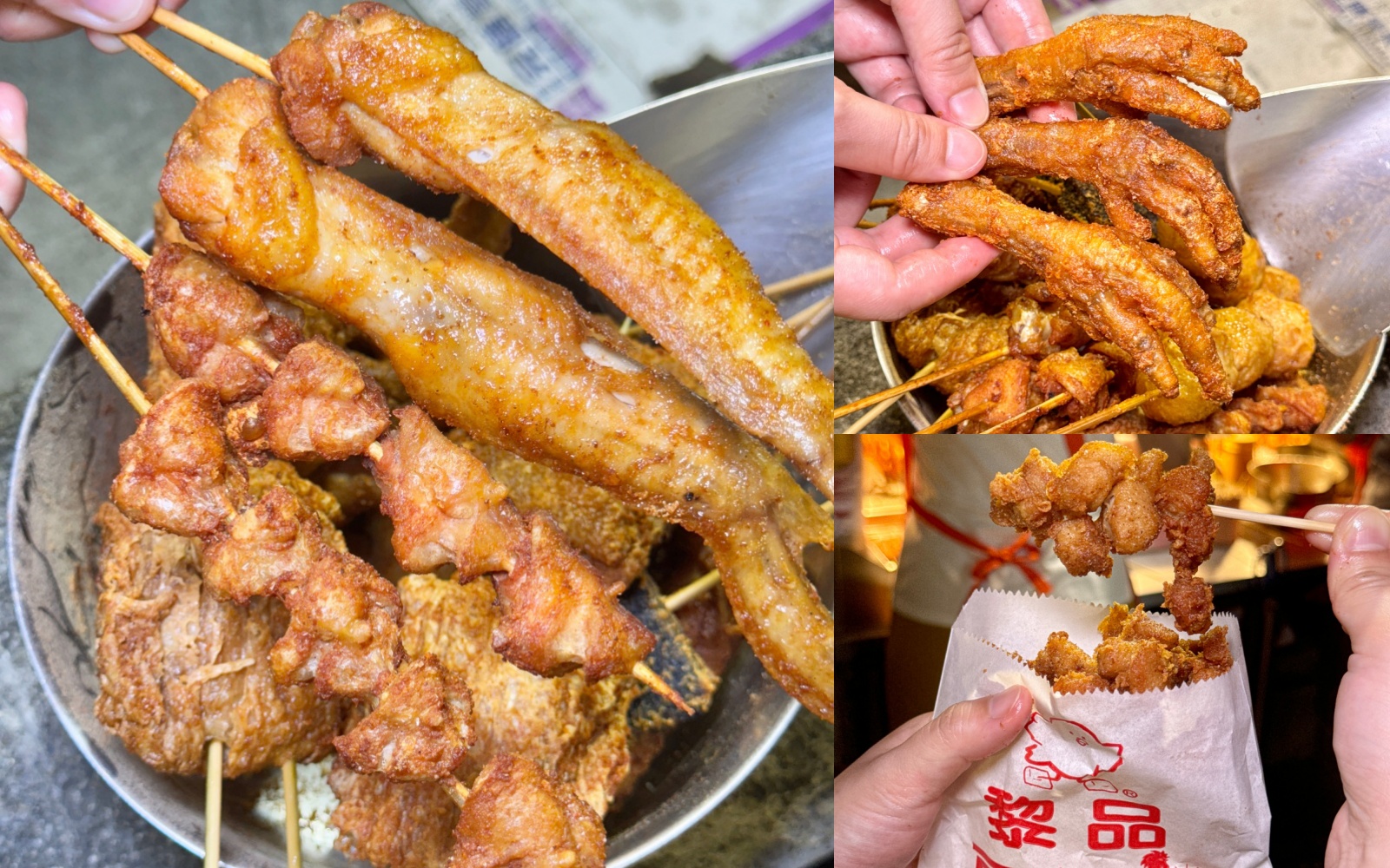 楠梓大社最狂的夜市豆乳雞『黎品豆乳雞』生意炸好！必買一整袋 @高雄美食底對