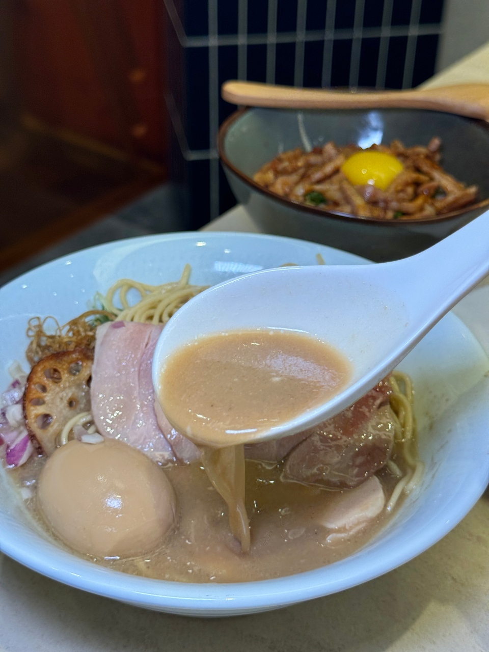 高雄新開幕海味雞白湯拉麵『Men on Soup 鶏白湯ラーメン』明誠路拉麵 高雄雞白湯拉麵 @高雄美食底對