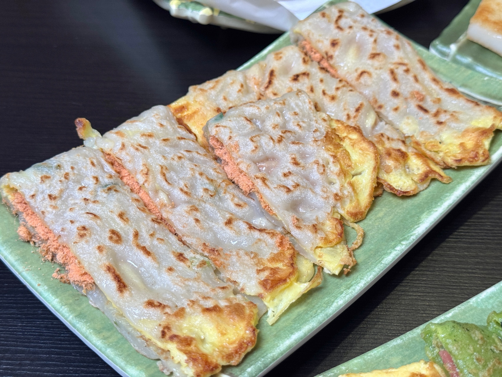 高雄綠色粉漿蛋餅『古味食室』後驛商圈早餐 古早味蛋餅 高雄粉漿蛋餅 @高雄美食底對