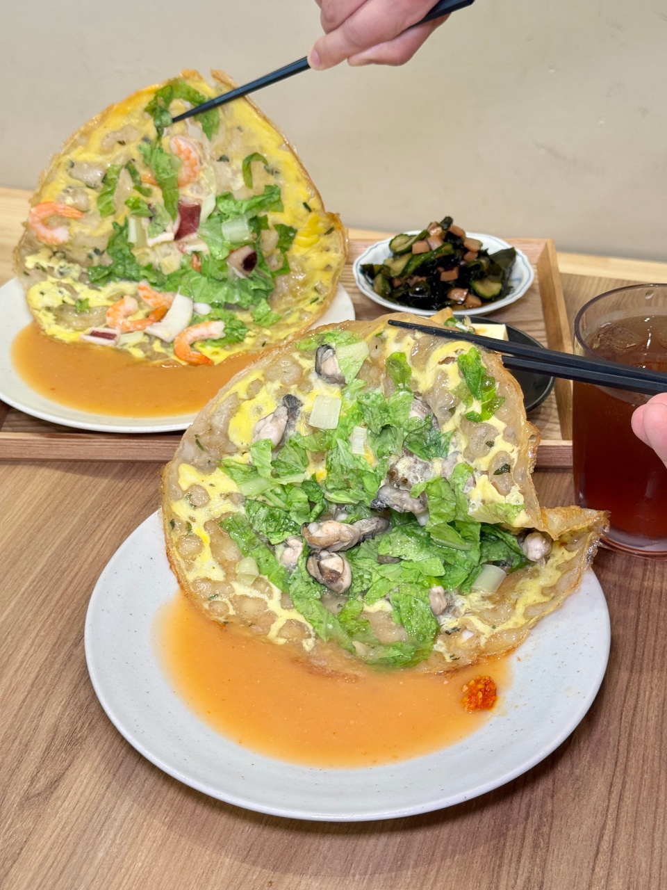 熱河商圈脆皮蚵仔煎『田多庫脆皮蚵仔煎』熱河街美食！蚵仔會爆汁 @高雄美食底對