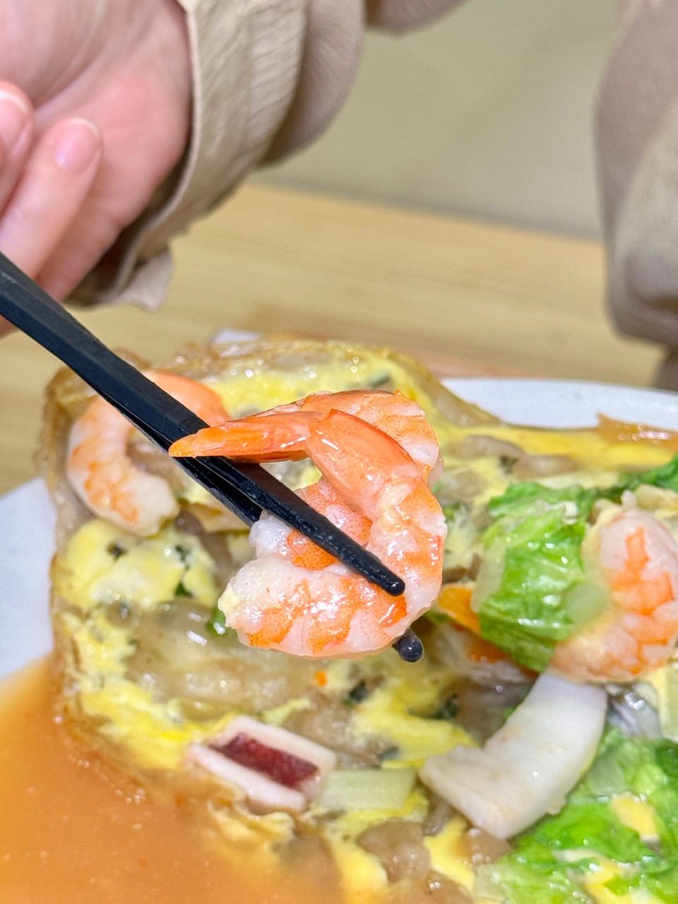 熱河商圈脆皮蚵仔煎『田多庫脆皮蚵仔煎』熱河街美食！蚵仔會爆汁 @高雄美食底對