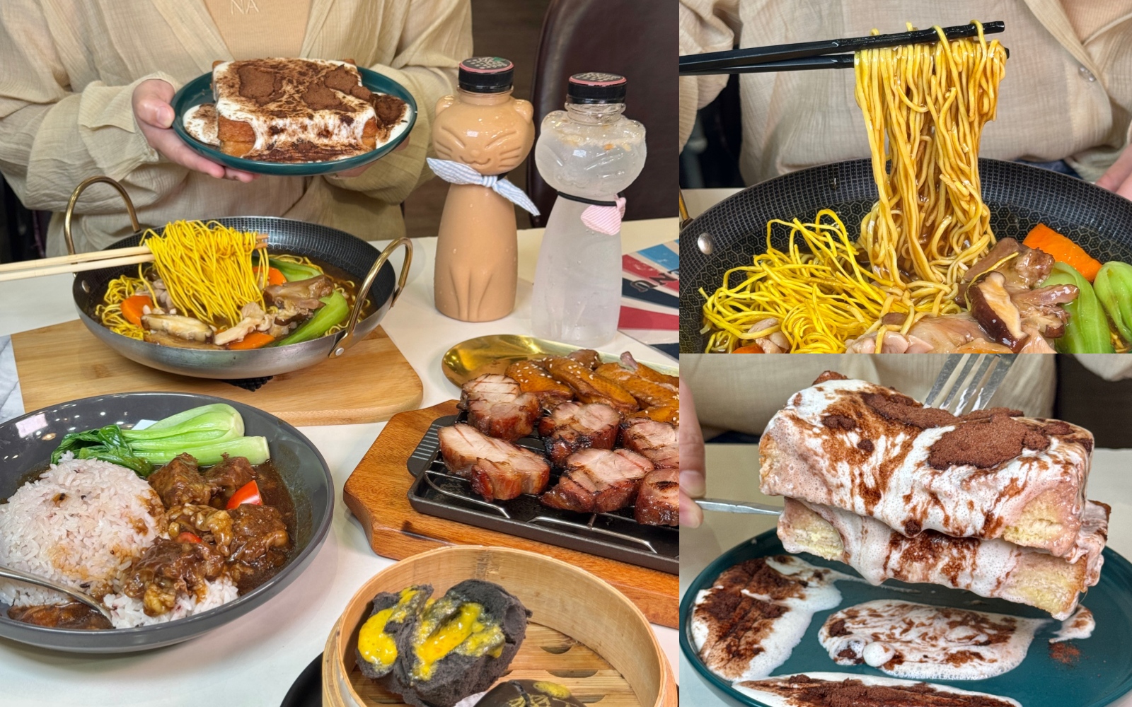 高雄最愛港式餐廳『翠王香港茶餐廳』火雲掌銷魂叉燒重現江湖了！還有飛天漂浮廣炒麵 @高雄美食底對