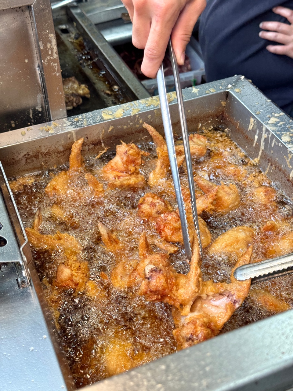 楠梓超狂平價牛排吃到飽『牛鼎鑫牛排』自助區就是一攤無敵鹹酥雞攤 @高雄美食底對