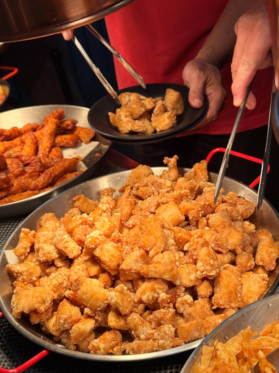 楠梓超狂平價牛排吃到飽『牛鼎鑫牛排』自助區就是一攤無敵鹹酥雞攤 @高雄美食底對