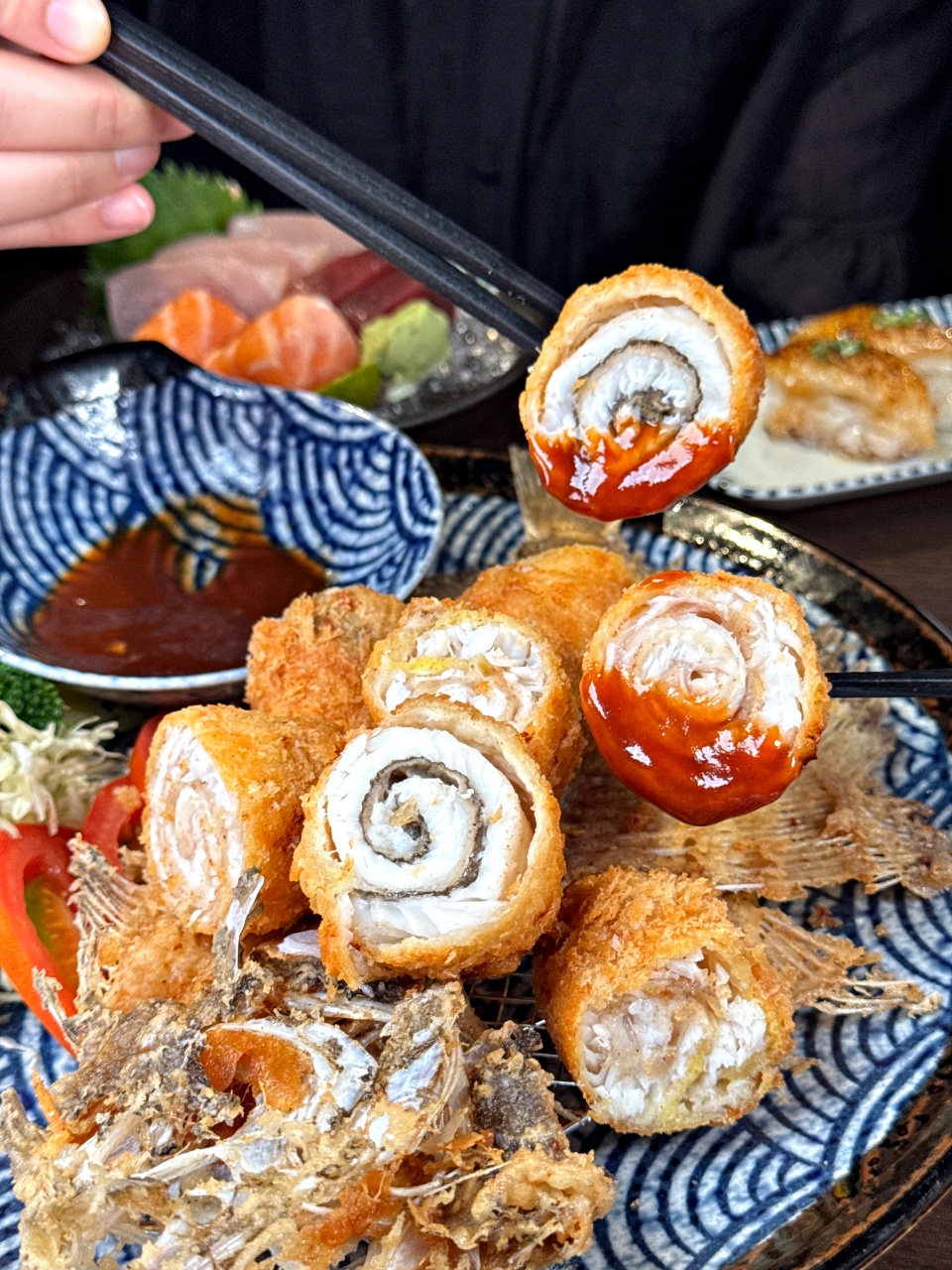 三民區龍貓居酒屋『叁伍郎居酒屋』壽司、烤串、丼飯、創意私房菜都很厲害 @高雄美食底對