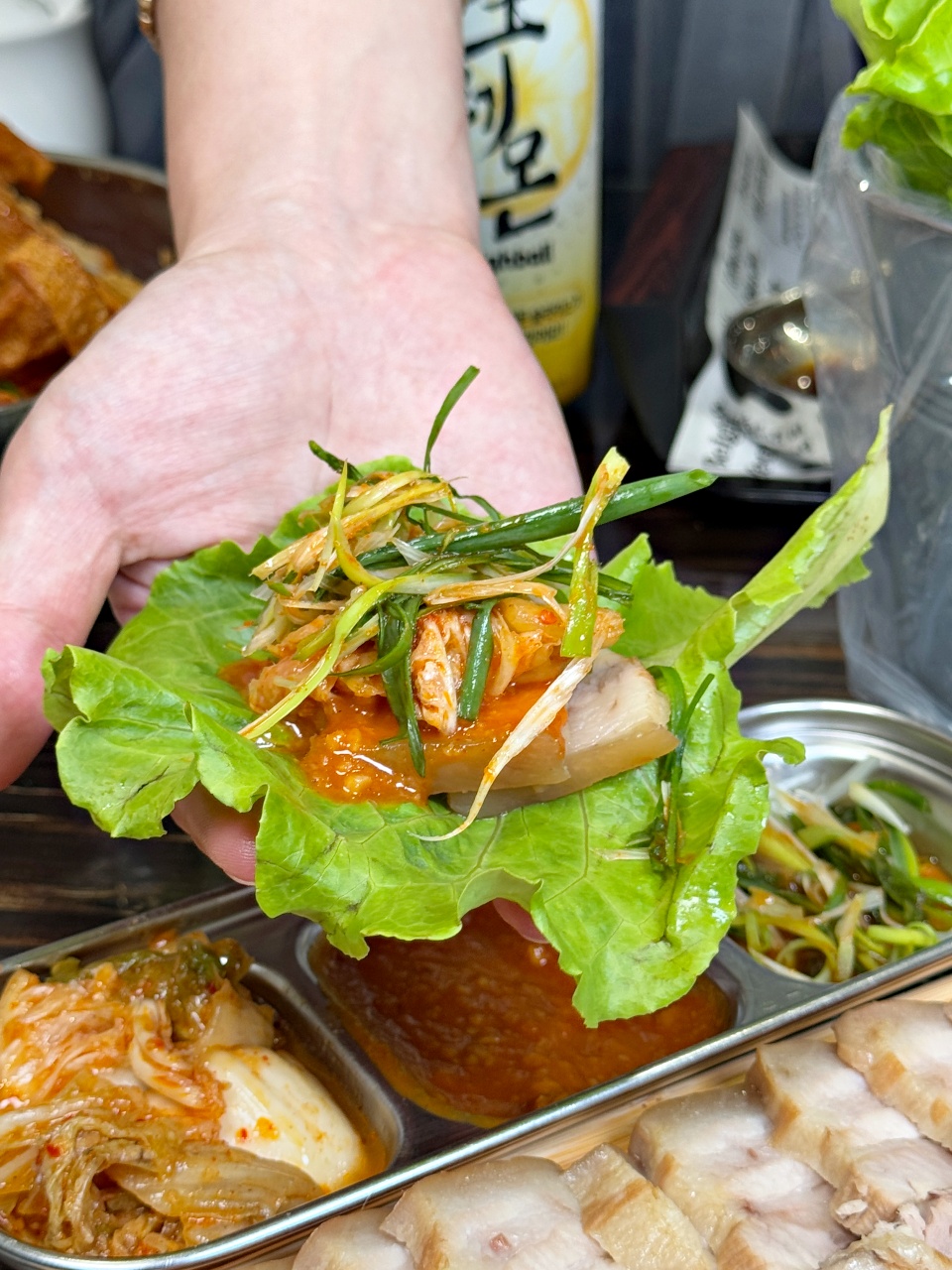 （有菜單）高雄豬肉湯飯『小月 釜山豬肉湯飯』大骨湯泡飯、辣炒年糕、韓食小吃美食推薦 @高雄美食底對