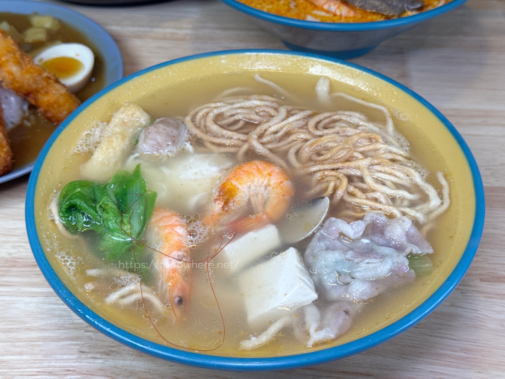高雄必吃麻奶鍋燒『麻麻桑鍋燒麵.海產粥.咖喱飯.炸物專賣店』鍋燒系列內用外帶都可以免費加麵一次 @高雄美食底對