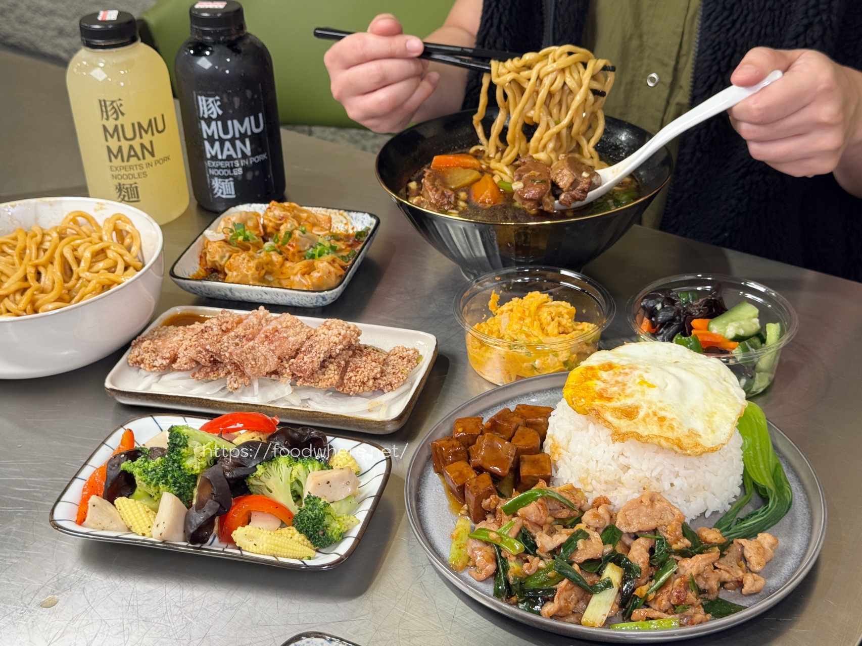 （有放菜單）仁武新開幕『豚沐麵』超濃紅燒豬肉麵！蔥爆豬肉飯也蕭賀呷 @高雄美食底對