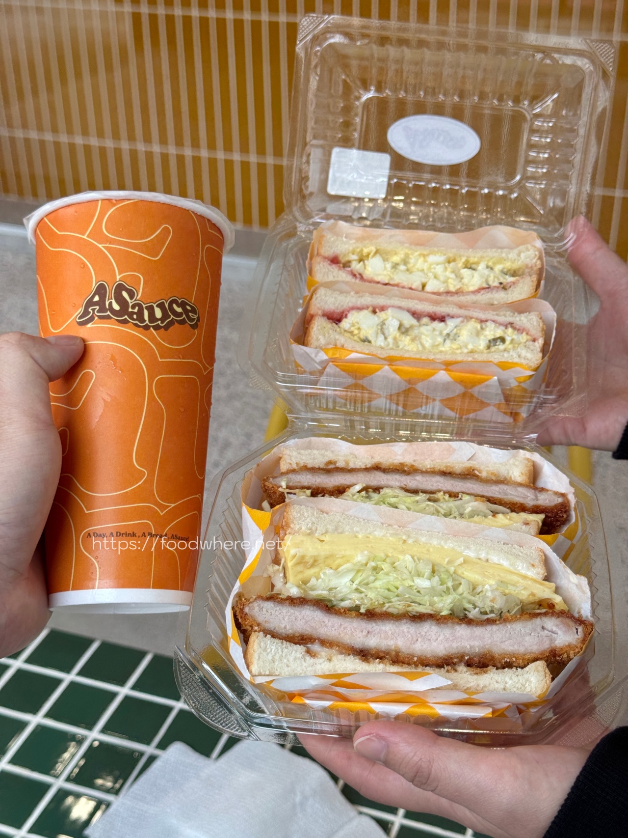 (有菜單)高雄新開幕《ASauce》三明治飲料專賣店 日式炸豬排三明治推！ @高雄美食底對