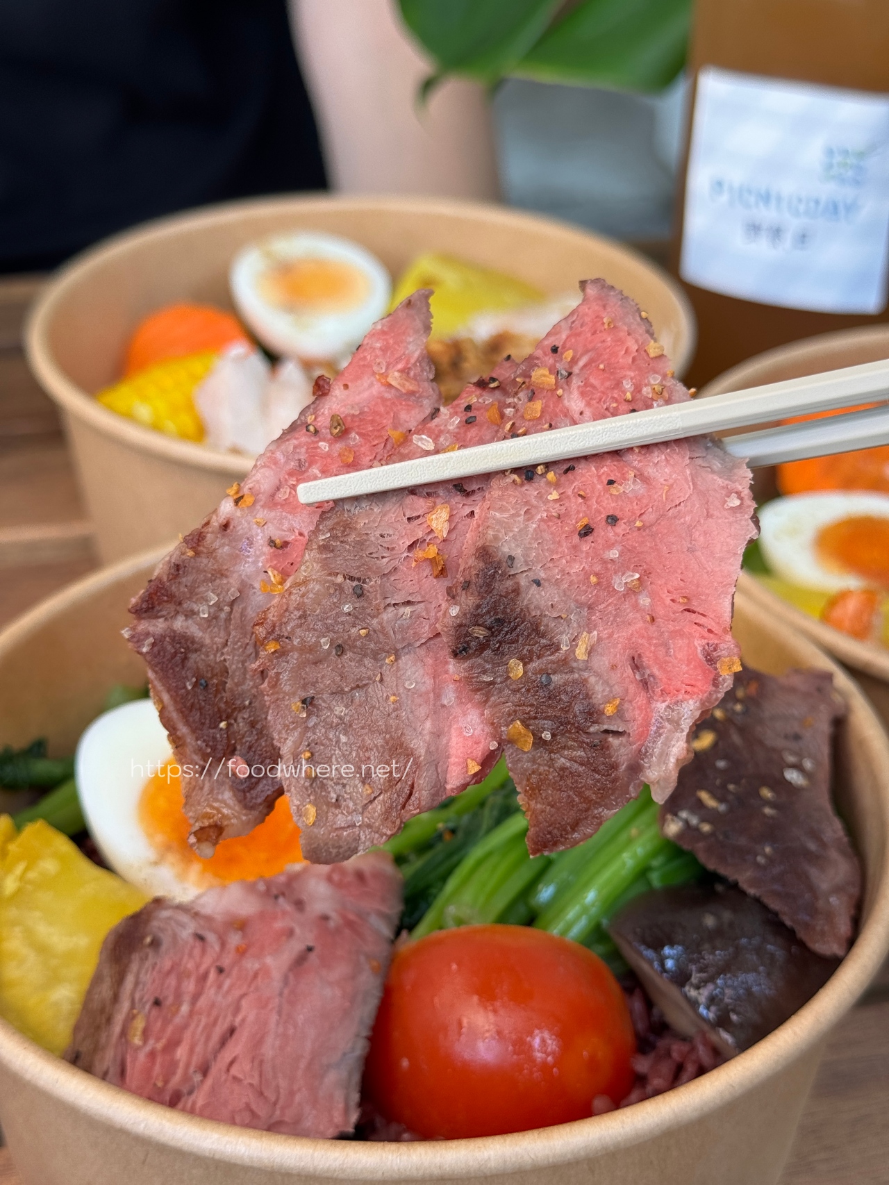 （有價格表）高雄健康餐盒推薦《野餐，日。健康餐盒》高雄高醫店 嘉義舒肥雞！多種口味口選 @高雄美食底對