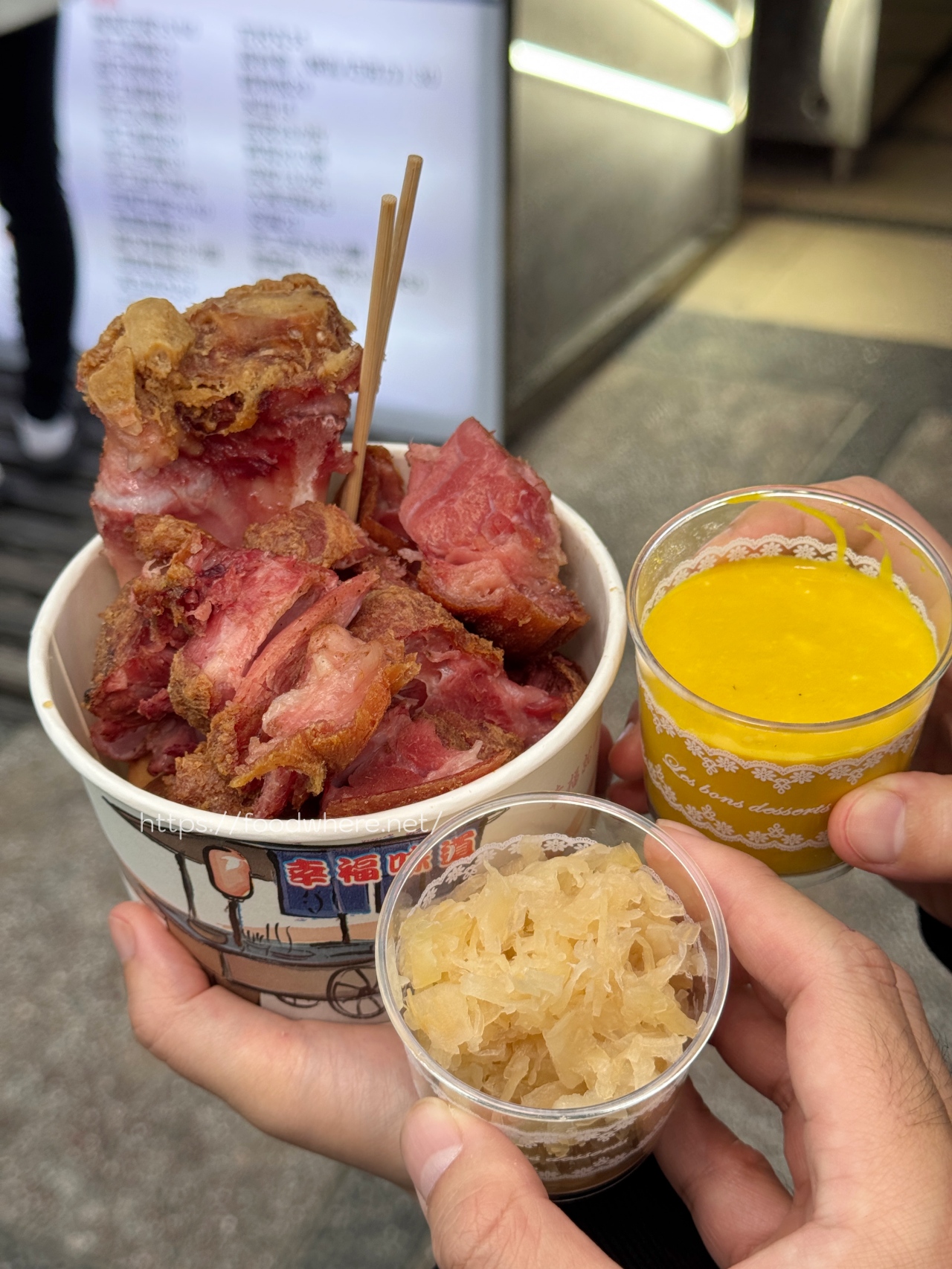 楠梓最狂鹹酥雞《丞台灣鹹酥雞》德國豬腳、極厚切雞排、最新鮮澎湖小卷 @高雄美食底對