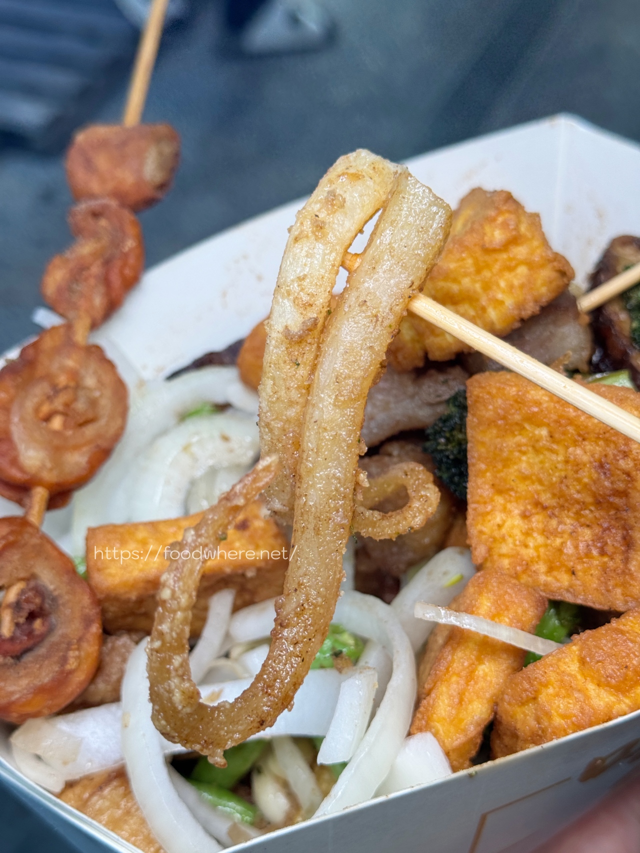楠梓最狂鹹酥雞《丞台灣鹹酥雞》德國豬腳、極厚切雞排、最新鮮澎湖小卷 @高雄美食底對