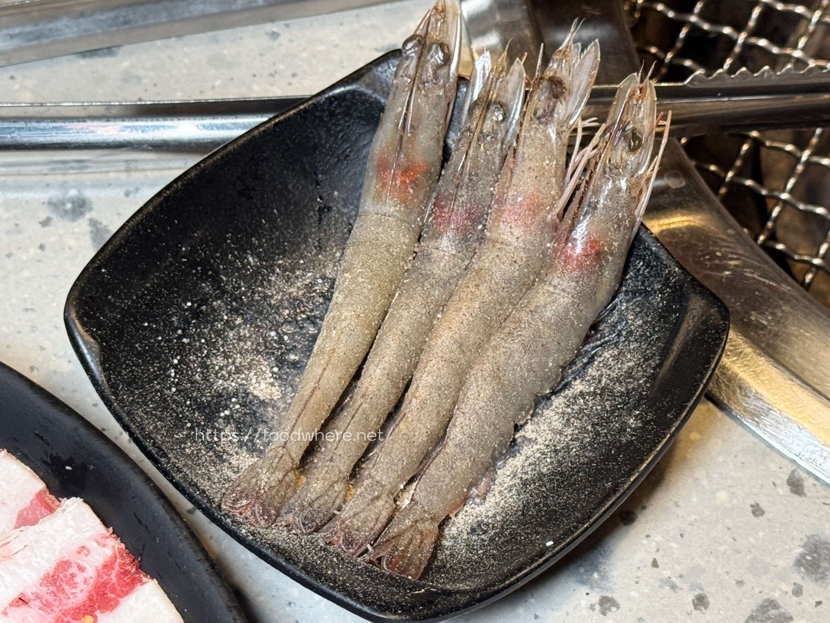 高雄燒肉599起吃到飽『Oh ! Yaki精緻燒肉吃到飽』雞豬牛海鮮各式食材都新鮮。天使紅蝦 安格斯16盎司嫩肩牛 @高雄美食底對