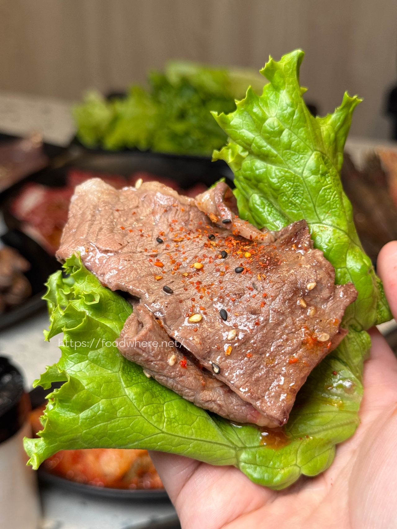 高雄燒肉599起吃到飽『Oh ! Yaki精緻燒肉吃到飽』雞豬牛海鮮各式食材都新鮮。天使紅蝦 安格斯16盎司嫩肩牛 @高雄美食底對