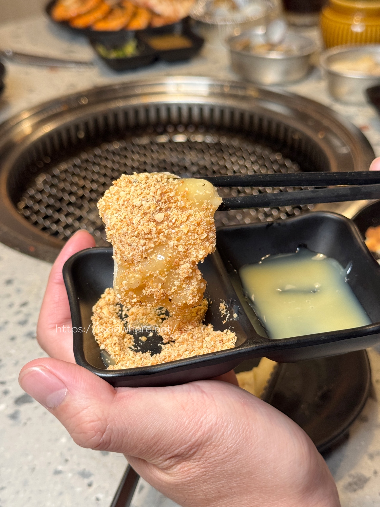 高雄燒肉599起吃到飽『Oh ! Yaki精緻燒肉吃到飽』雞豬牛海鮮各式食材都新鮮。天使紅蝦 安格斯16盎司嫩肩牛 @高雄美食底對