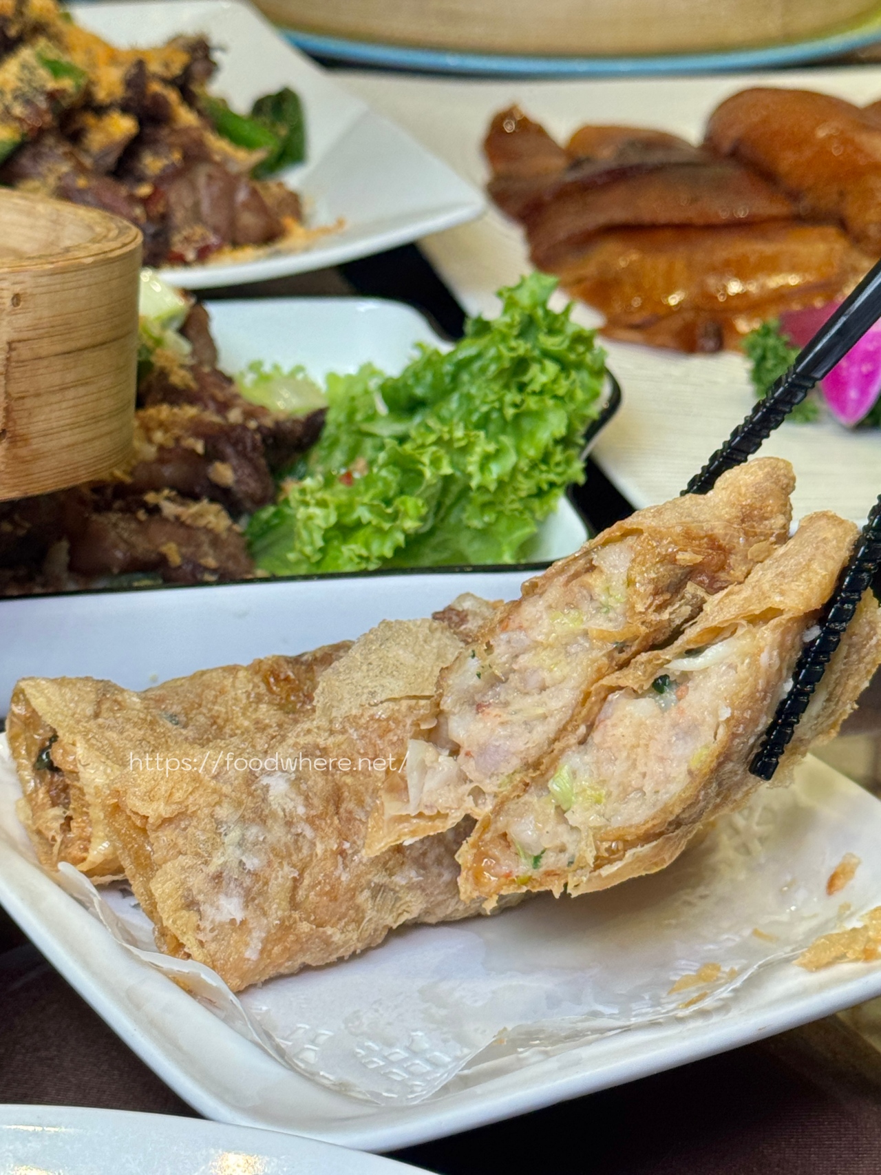 高雄吃烤鴨聚餐CP值最高《富苑港式飲茶餐廳》6人套餐$4588 12道菜保證能吃飽 高雄烤鴨推薦 @高雄美食底對