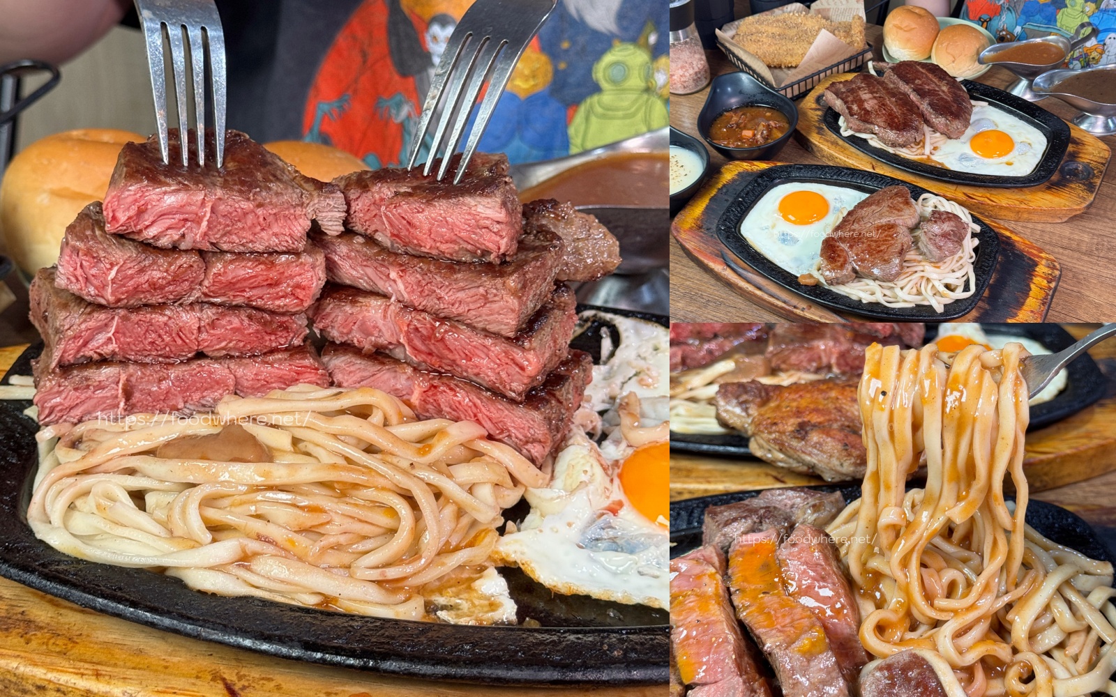 （有菜單）霸氣原塊牛排！《阿財原肉牛排》平價好吃 自助區吃爆牛肉湯、玉米濃湯、冰淇淋 @高雄美食底對