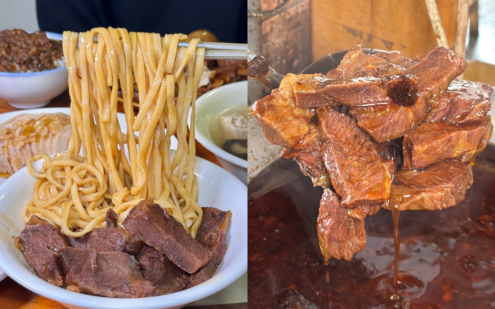 高雄必吃 苓雅市場美食《臺灣麵。雞飯》招牌牛肉乾拌麵、梅菜肉燥飯 苓雅夜市 @高雄美食底對
