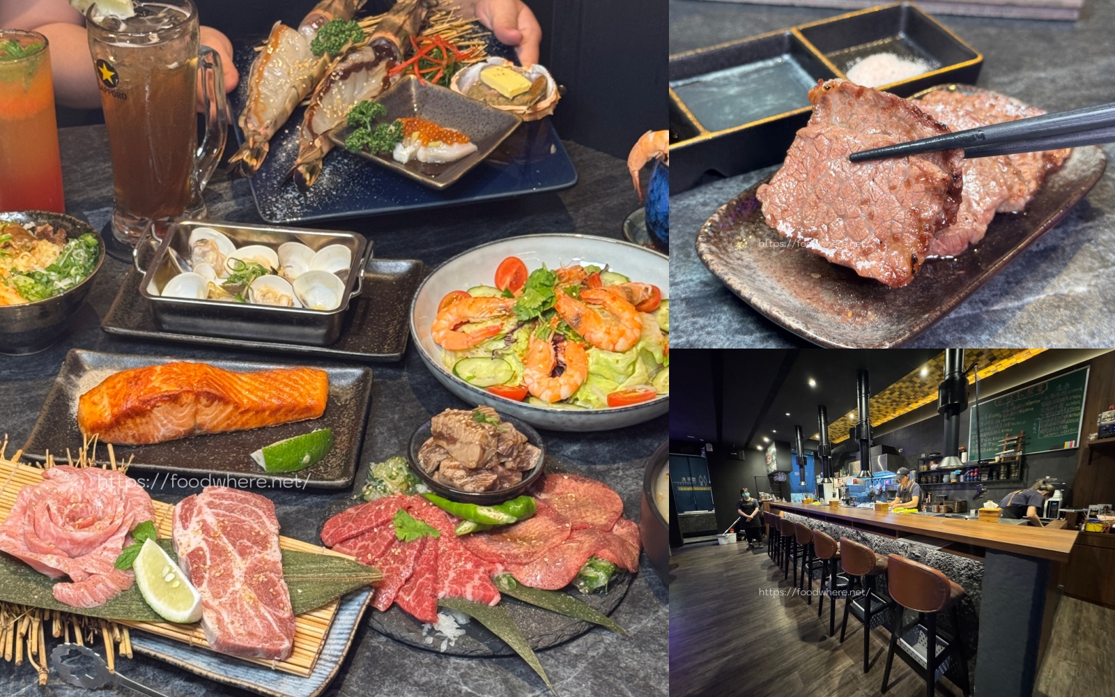 (最新菜單連結)專人代烤 高雄燒肉餐酒館《D-MEAT燒肉餐酒館》吃過保證無限回訪，餐點選擇多！二樓有包廂空間 @高雄美食底對
