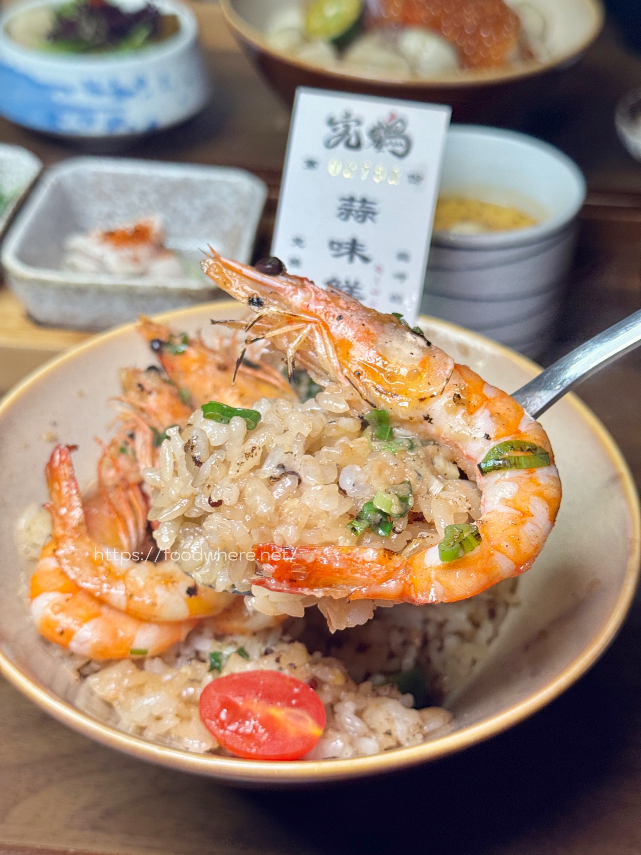 （有完整菜單）高雄最強蒜蝦飯《究鶴餐館》新品爆量干貝親子丼 、火鍋、壽喜燒，高雄森林系餐廳 @高雄美食底對