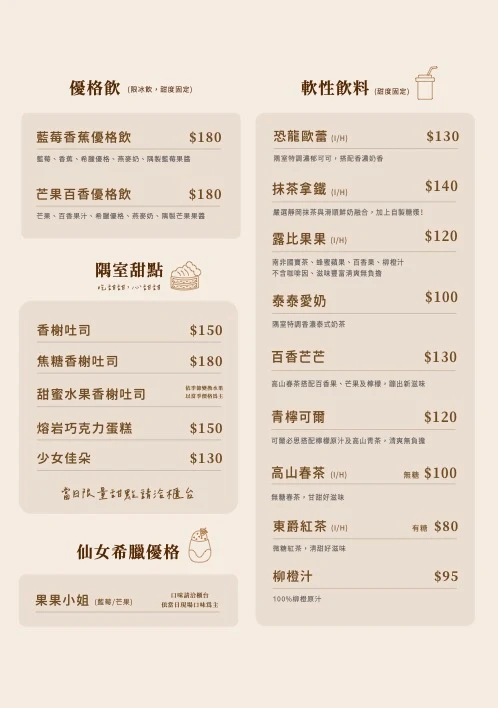 （最新菜單）高雄最美早午餐店《隅室咖啡》晚餐意外超強！義大利麵、牛排、法式吐司全都必吃 @高雄美食底對