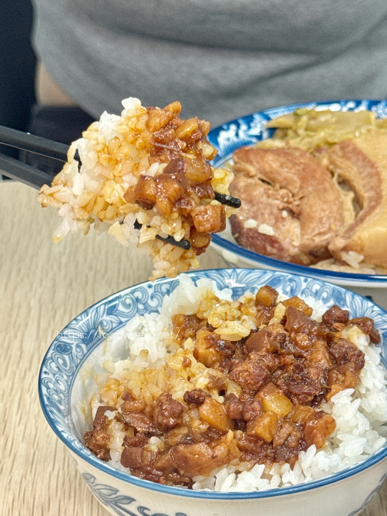（有菜單）高雄三民區肉燥飯推薦《黎記肉燥飯》肥瘦黃金比例的黑金肉燥飯 @高雄美食底對