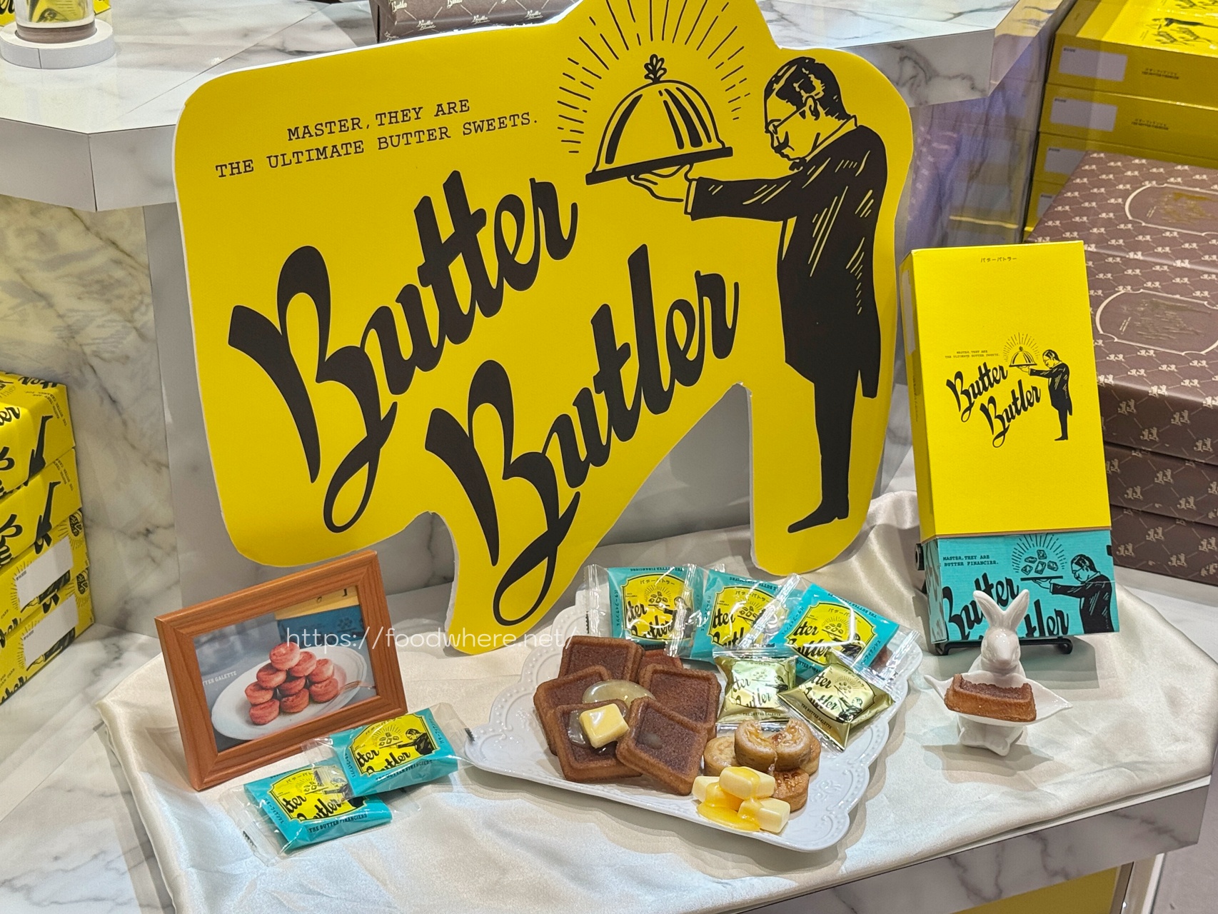 高雄也能買到東京爆紅甜點！《Butter Butler》快閃櫃就在漢神巨蛋，奶油費南雪香到不行！ @高雄美食底對