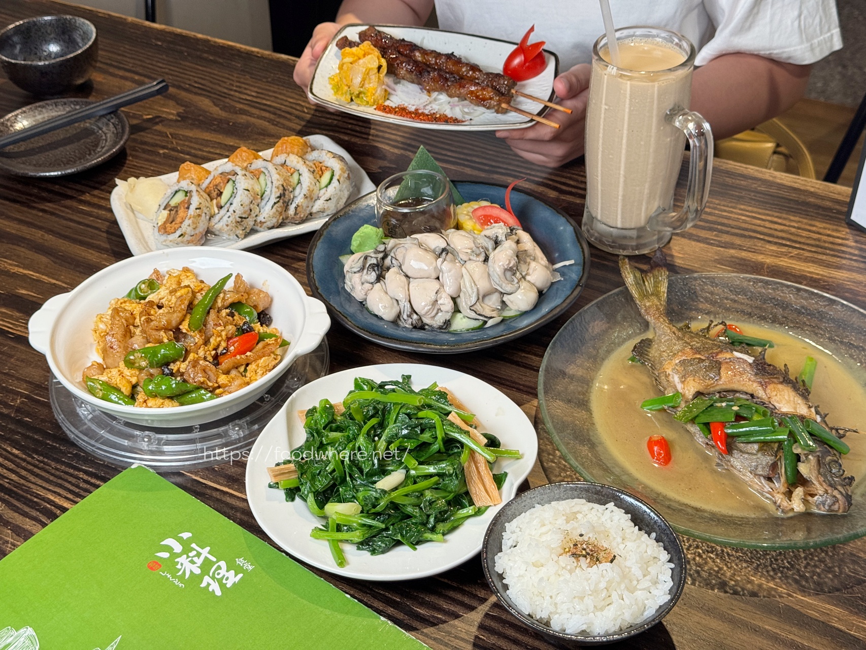 （有菜單）左營美食《小料理食堂しょくどう茗喆》日式靈魂、家常風味，每一道都超級下飯的深夜食堂 @高雄美食底對