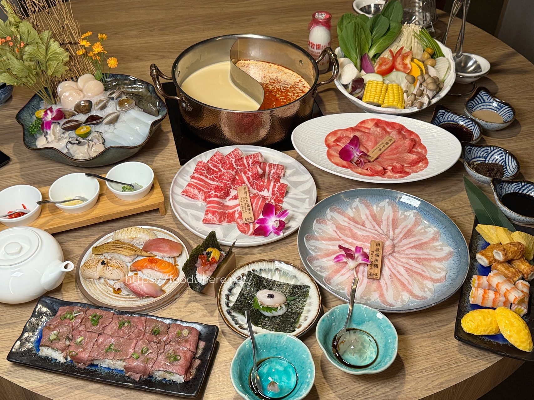 （有菜單）高雄火鍋與日料的極致饗宴《幕和宴》用餐心得分享 @高雄美食底對