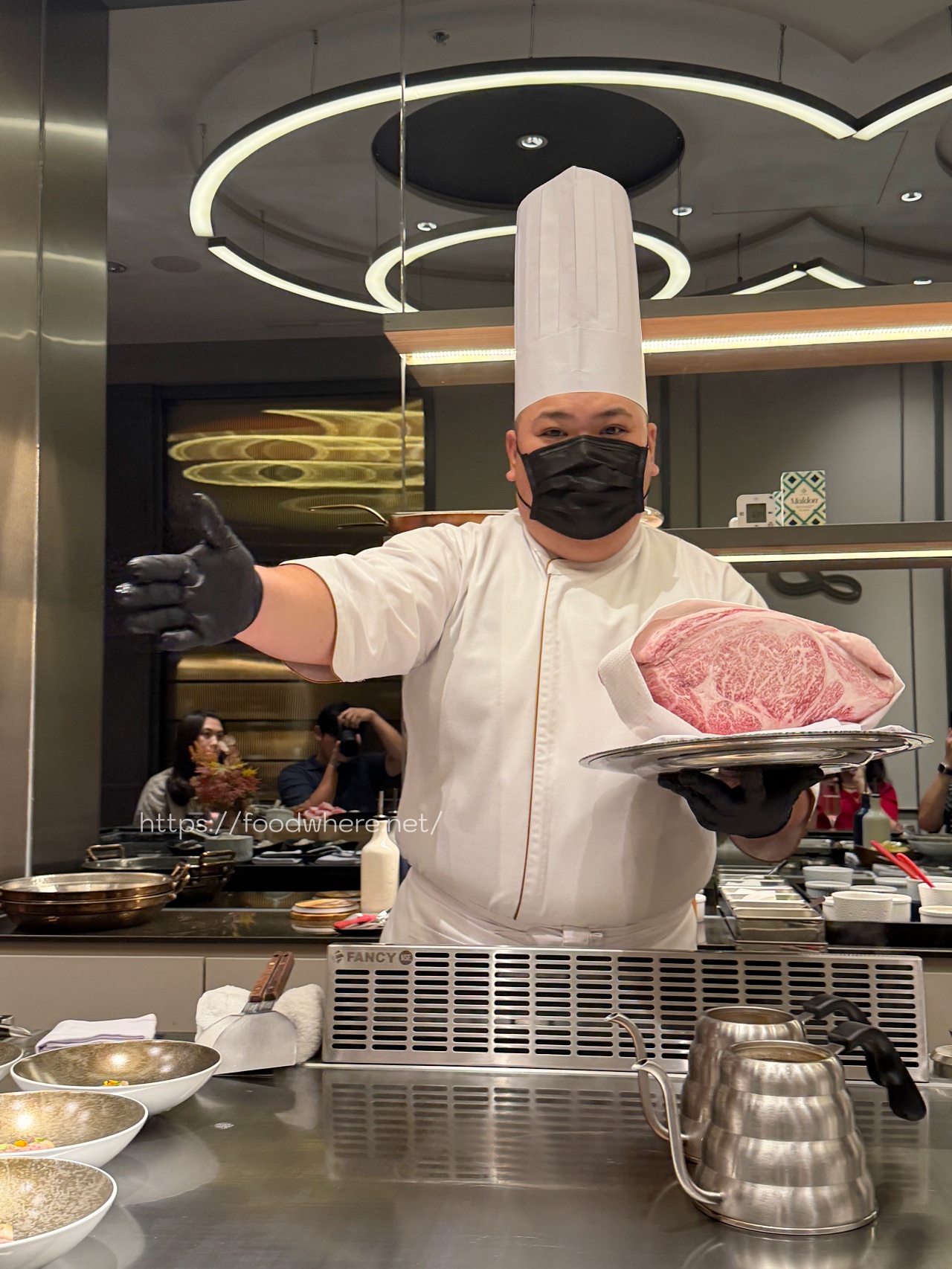 義享天地美食推薦《樂葵法式鐵板燒》日本A5和牛、活體鮑魚、龍蝦、生蠔十道菜只要$1650，秋季彩色開箱，高雄最超值法式鐵板饗宴 @高雄美食底對