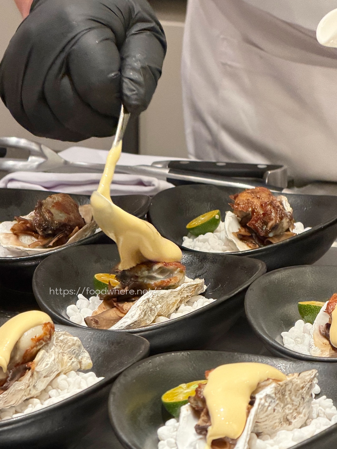 義享天地美食推薦《樂葵法式鐵板燒》日本A5和牛、活體鮑魚、龍蝦、生蠔十道菜只要$1650，秋季彩色開箱，高雄最超值法式鐵板饗宴 @高雄美食底對