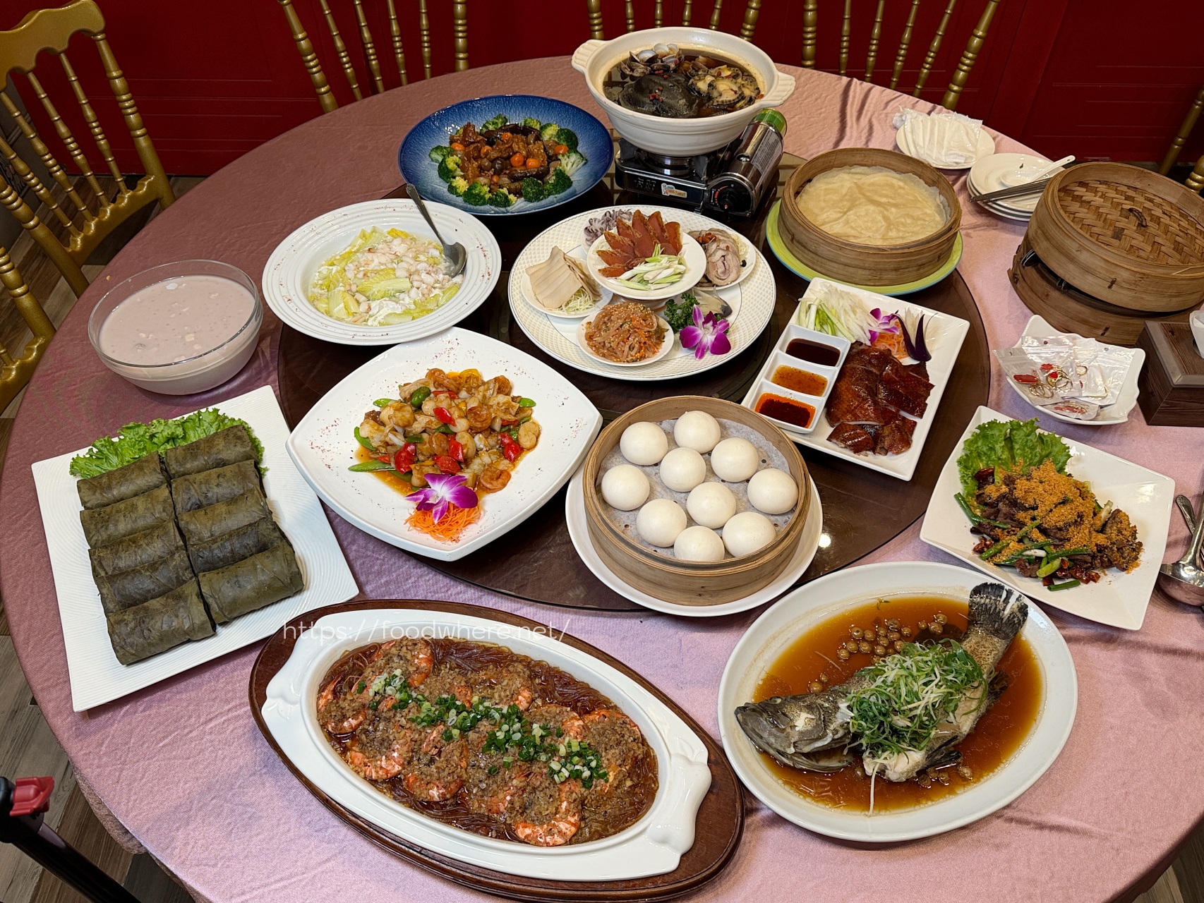 高雄尾牙聚餐推薦《富苑喜宴會館》片皮鴨二吃太驚艷！滿滿港味桌菜讓人吃到意猶未盡 @高雄美食底對