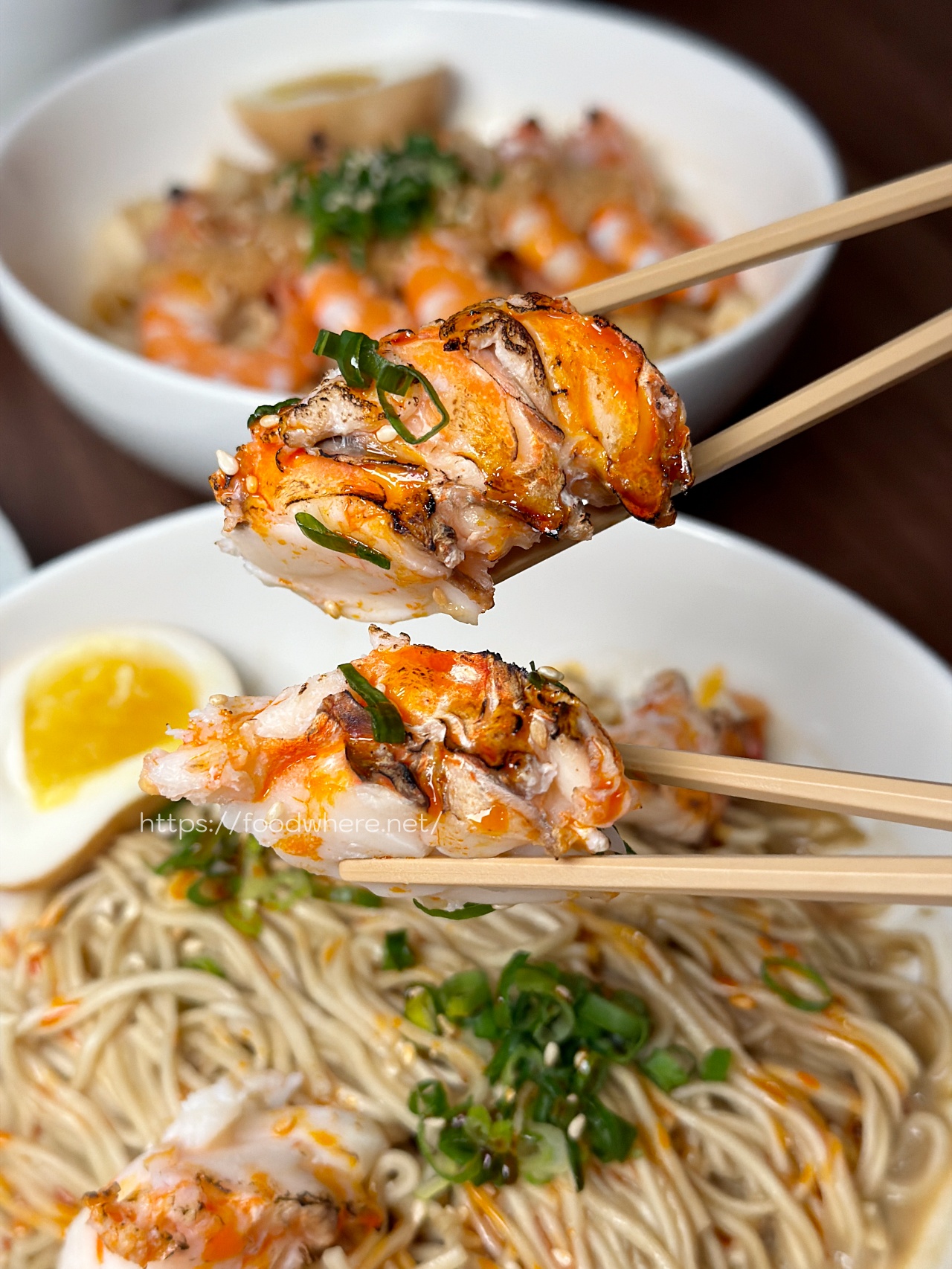 老潮派台灣麵食館（文龍東店）｜高雄鳳山必吃蒜蝦拌麵、炙燒龍蝦蟹膏拌麵（有菜單） @高雄美食底對