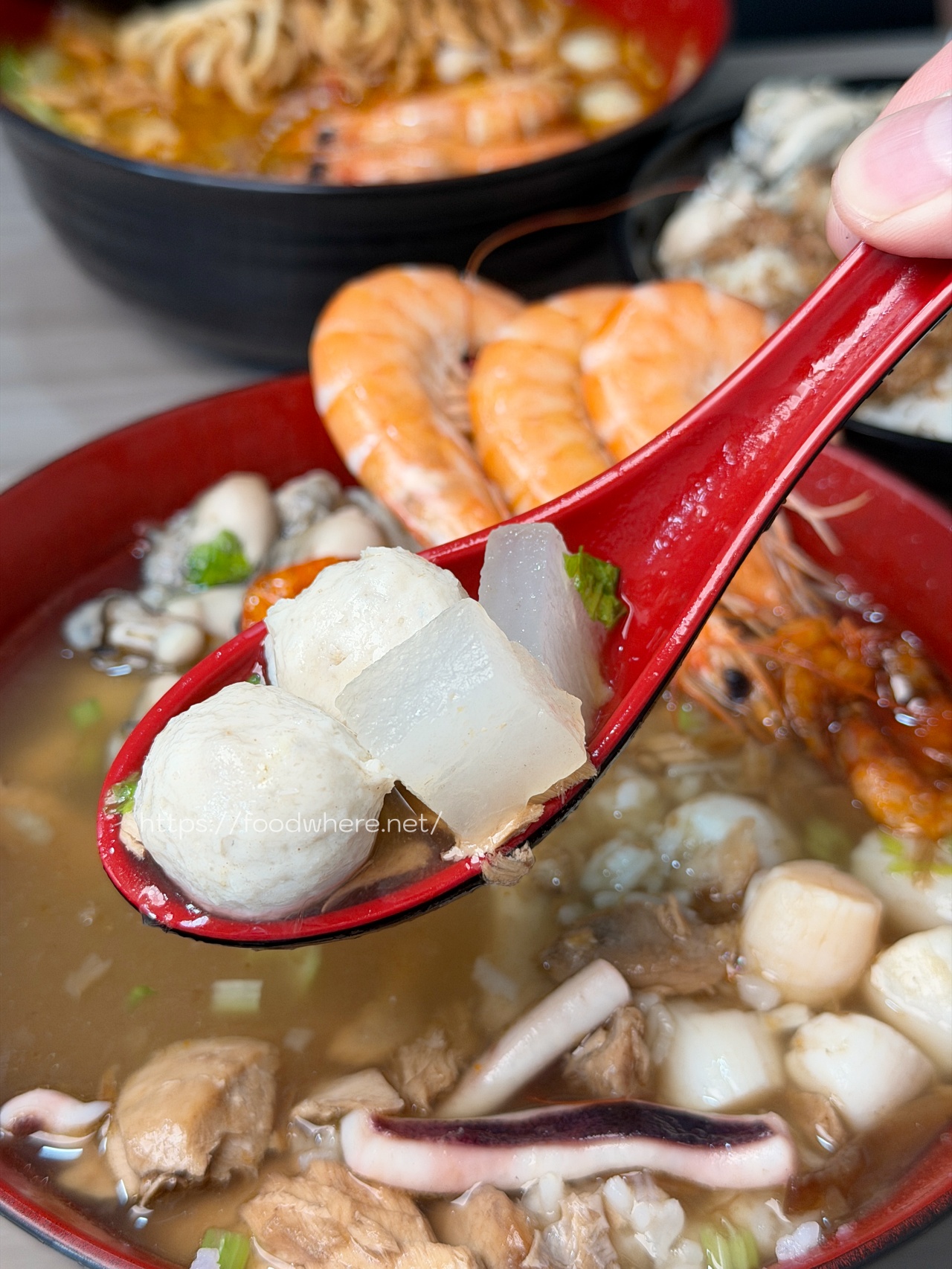 （有菜單）高雄道地東港海鮮飯湯《阿娥東港海鮮飯湯》前鎮在地人激推的超霸氣海味，一碗喝到滿滿東港魂 @高雄美食底對
