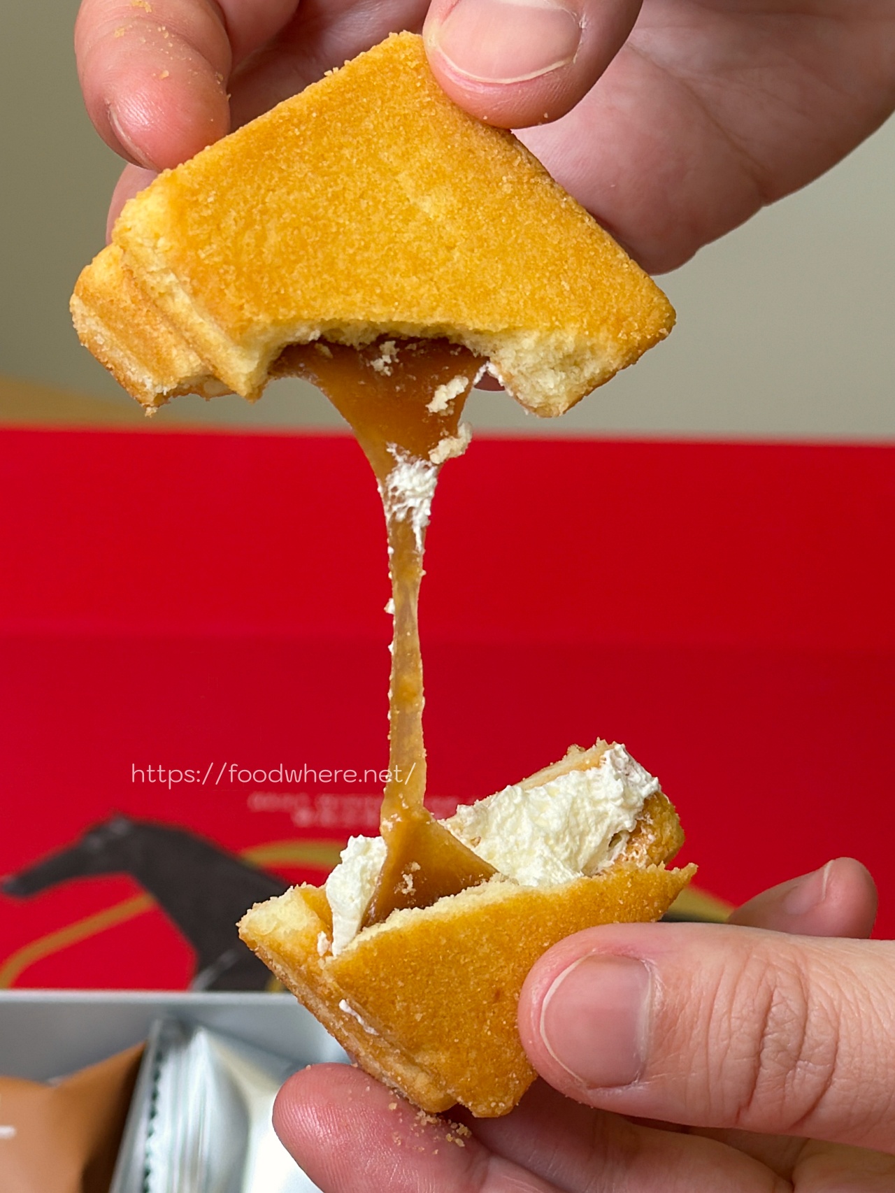 高雄伴手禮盒推薦《簡單李體驗店》人氣奶油夾心餅 × 現烤試吃真的超大方！馬年限定禮盒開箱｜ @高雄美食底對