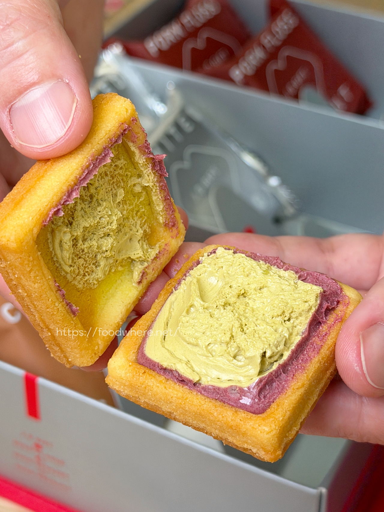 高雄伴手禮盒推薦《簡單李體驗店》人氣奶油夾心餅 × 現烤試吃真的超大方！馬年限定禮盒開箱｜ @高雄美食底對