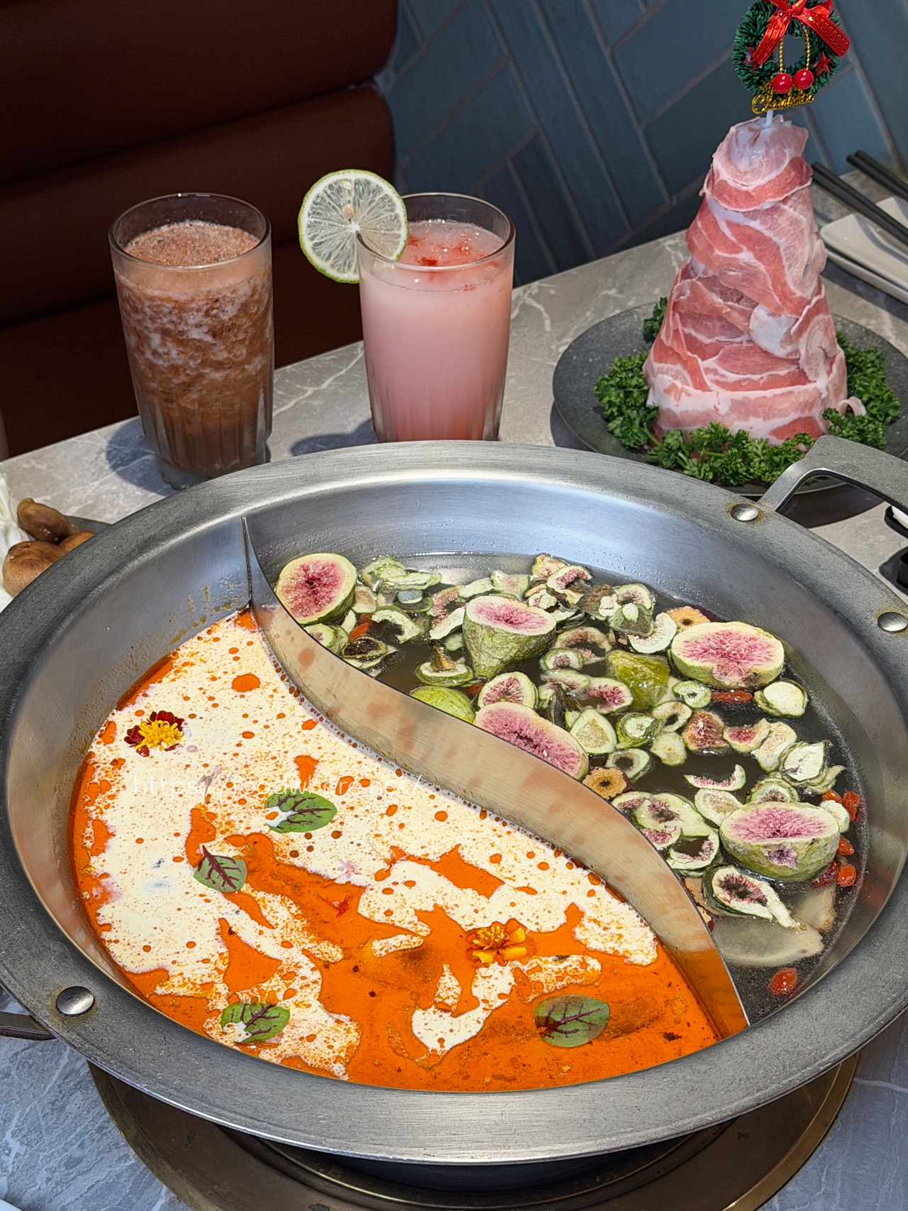 高雄鍋物推薦《無同麻辣鍋物》慶生首選鍋物餐廳 超強麻奶鍋&#038;無花果鍋 @高雄美食底對