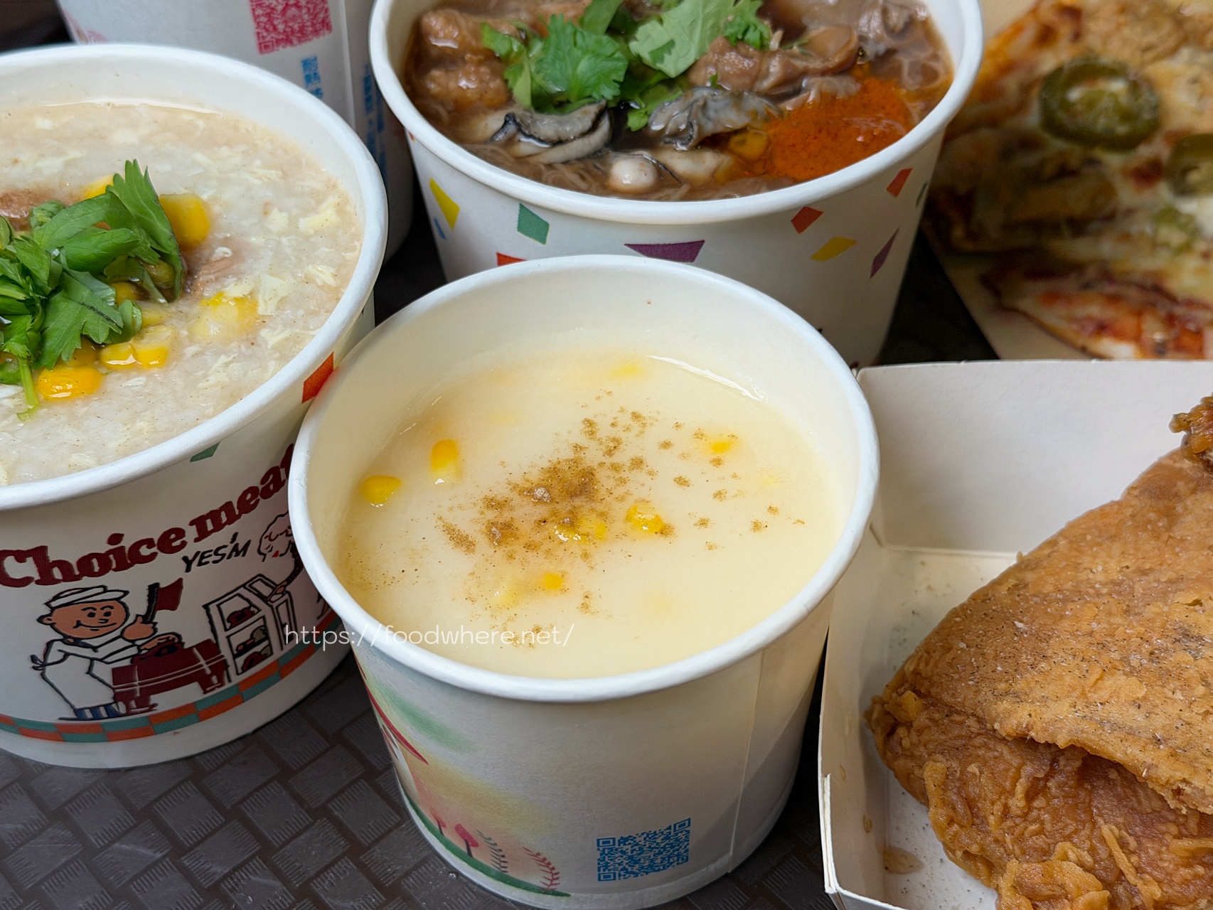 高雄炸雞控必收《明福館速食店》炸雞薄皮多汁、蚵仔麵線爆料實在 @高雄美食底對