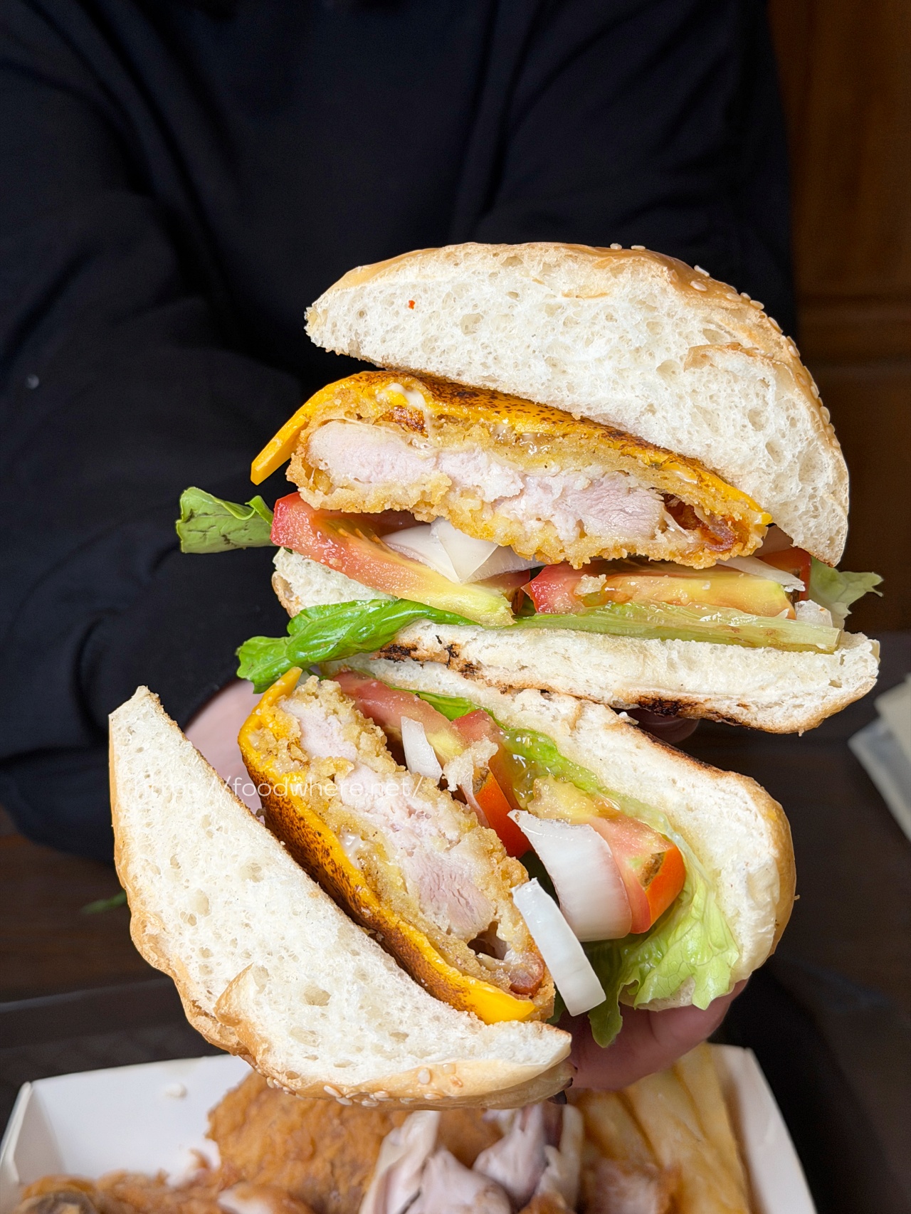 高雄炸雞控必收《明福館速食店》炸雞薄皮多汁、蚵仔麵線爆料實在 @高雄美食底對