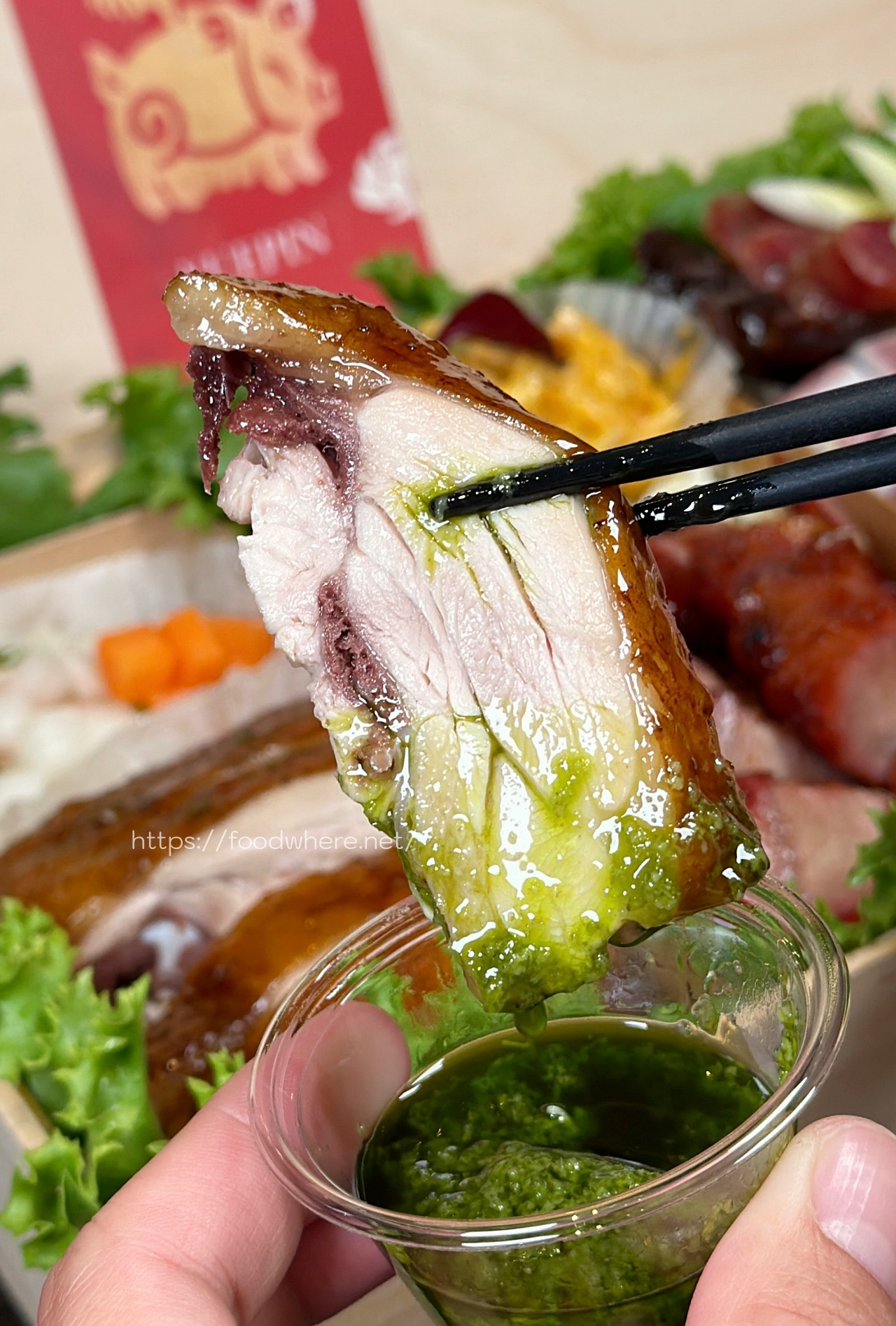 高雄圍爐加菜首選《悅品中餐廳》華麗木盒年菜、港點四喜，儀式感直接拉滿！ @高雄美食底對