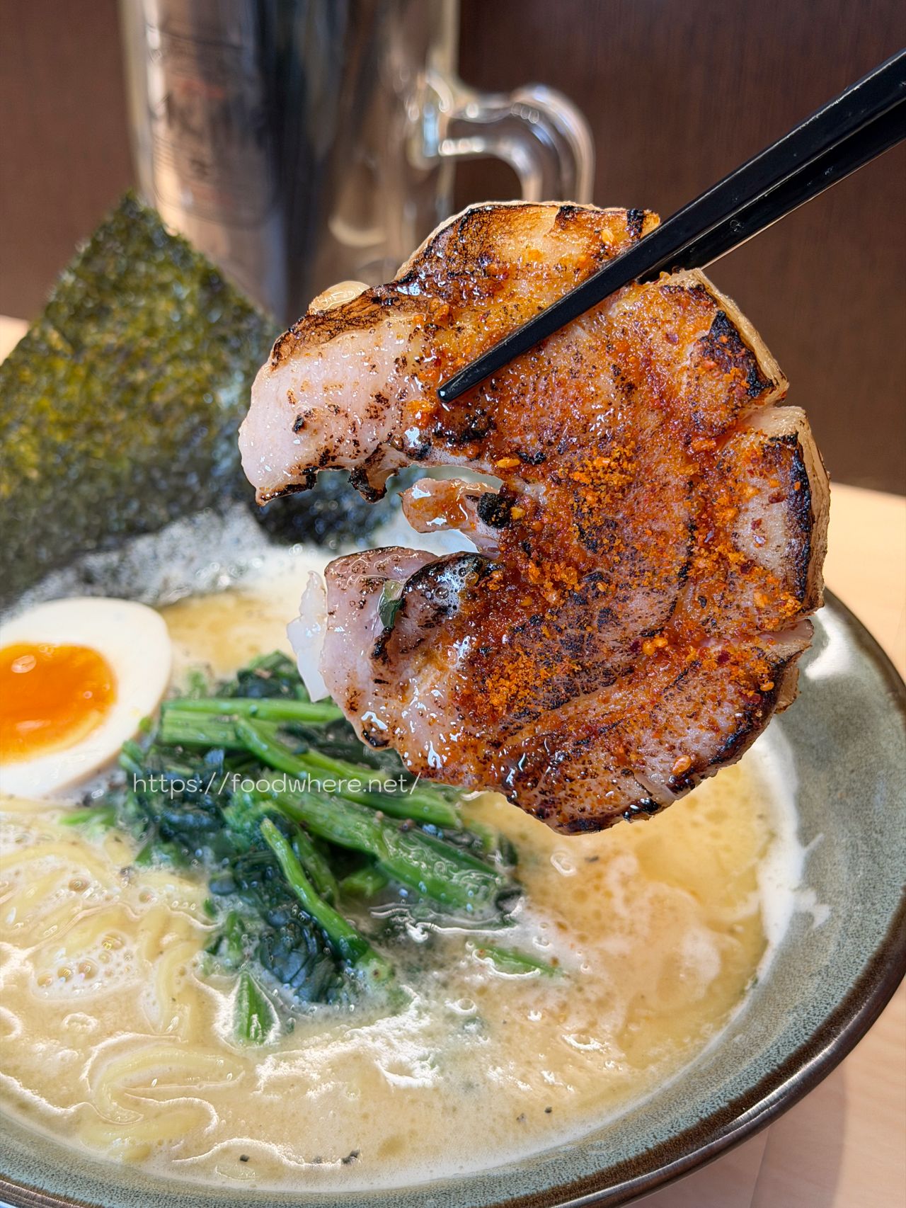 高雄鹽埕美食推薦 《厥楓流》隱身巷弄的深夜家系拉麵與極致炙燒叉燒飯 @高雄美食底對