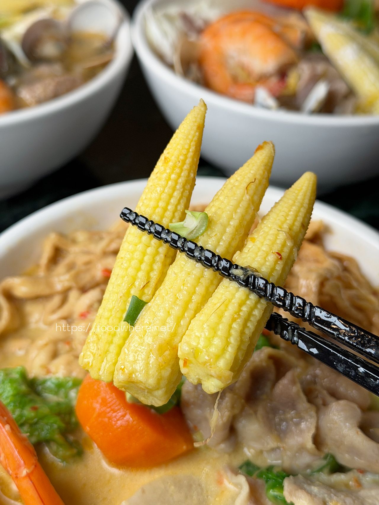 高雄左營美食推薦《謙稻》手炒叻沙與剝皮辣椒的極致鍋燒 @高雄美食底對