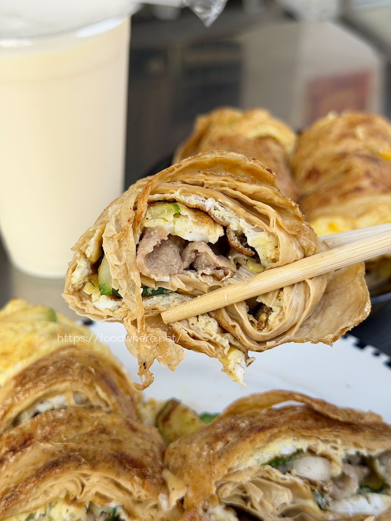 （有放菜單）高雄豆皮蛋餅 新興區早餐《吳媽早午餐 》酥脆爆餡豆皮蛋餅 內行人才懂的美味早午餐 @高雄美食底對